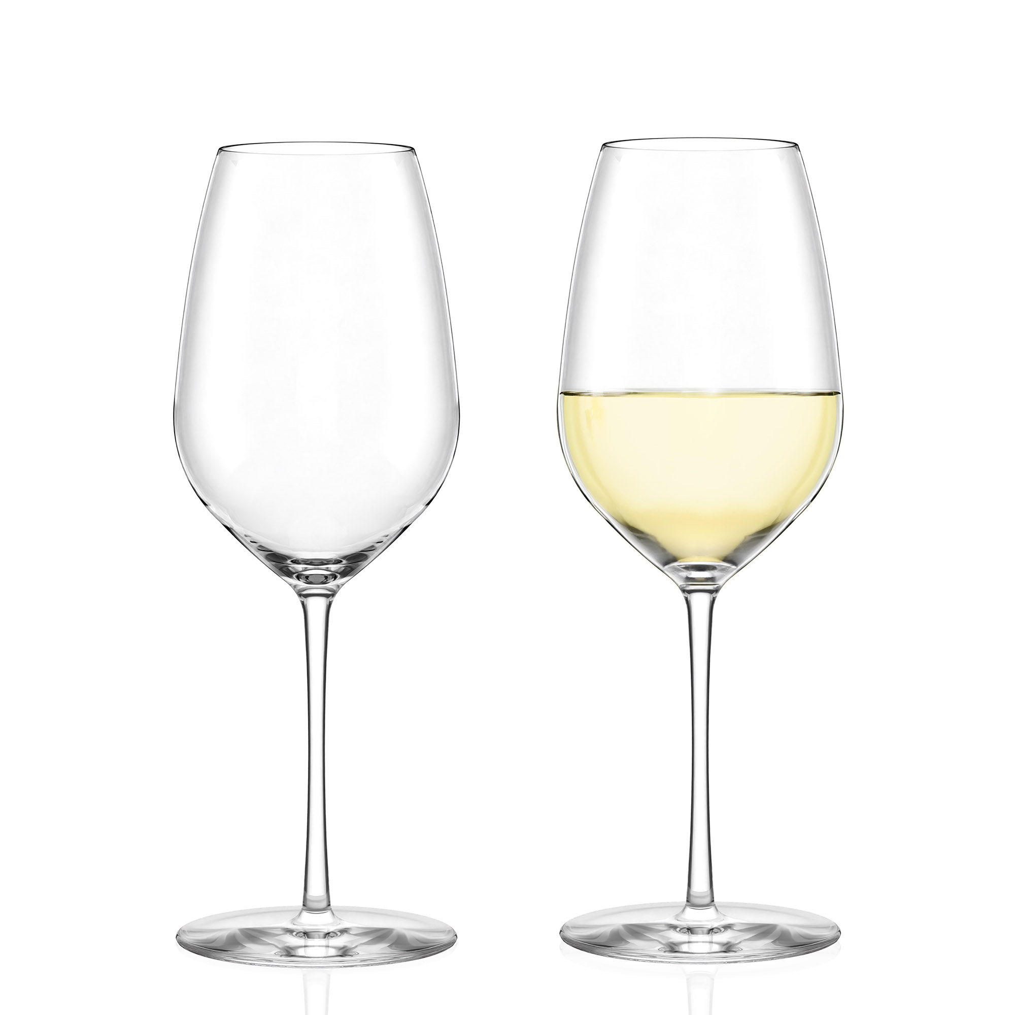 STÖLZLE LAUSITZ Serie FINO Weißweinkelch Weißweinglas 2 Stück Inhalt 450 ml