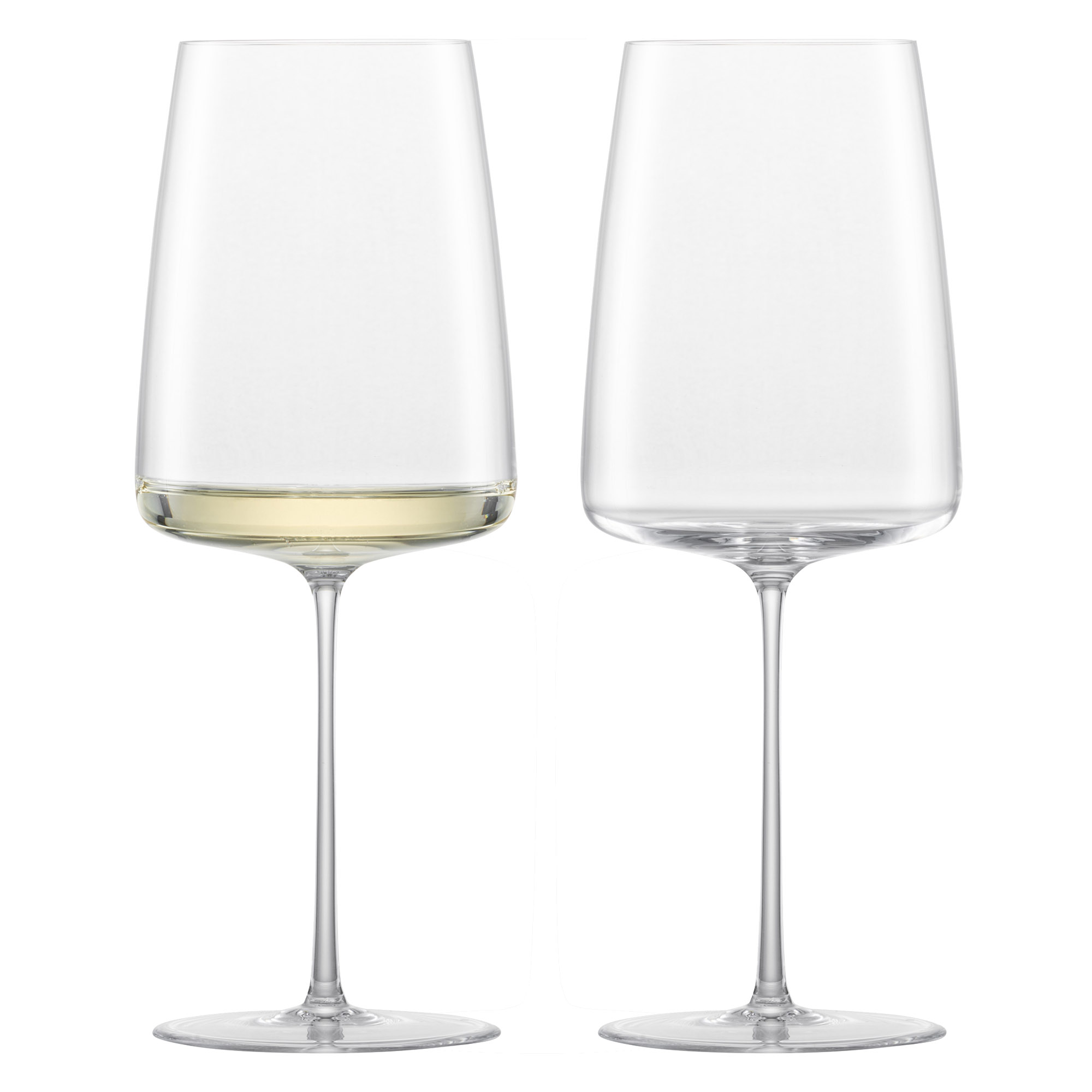ZWIESEL GLAS SIMPLIFY wine glass series fruity & fine mouth-blown 2 pieces 555 ml