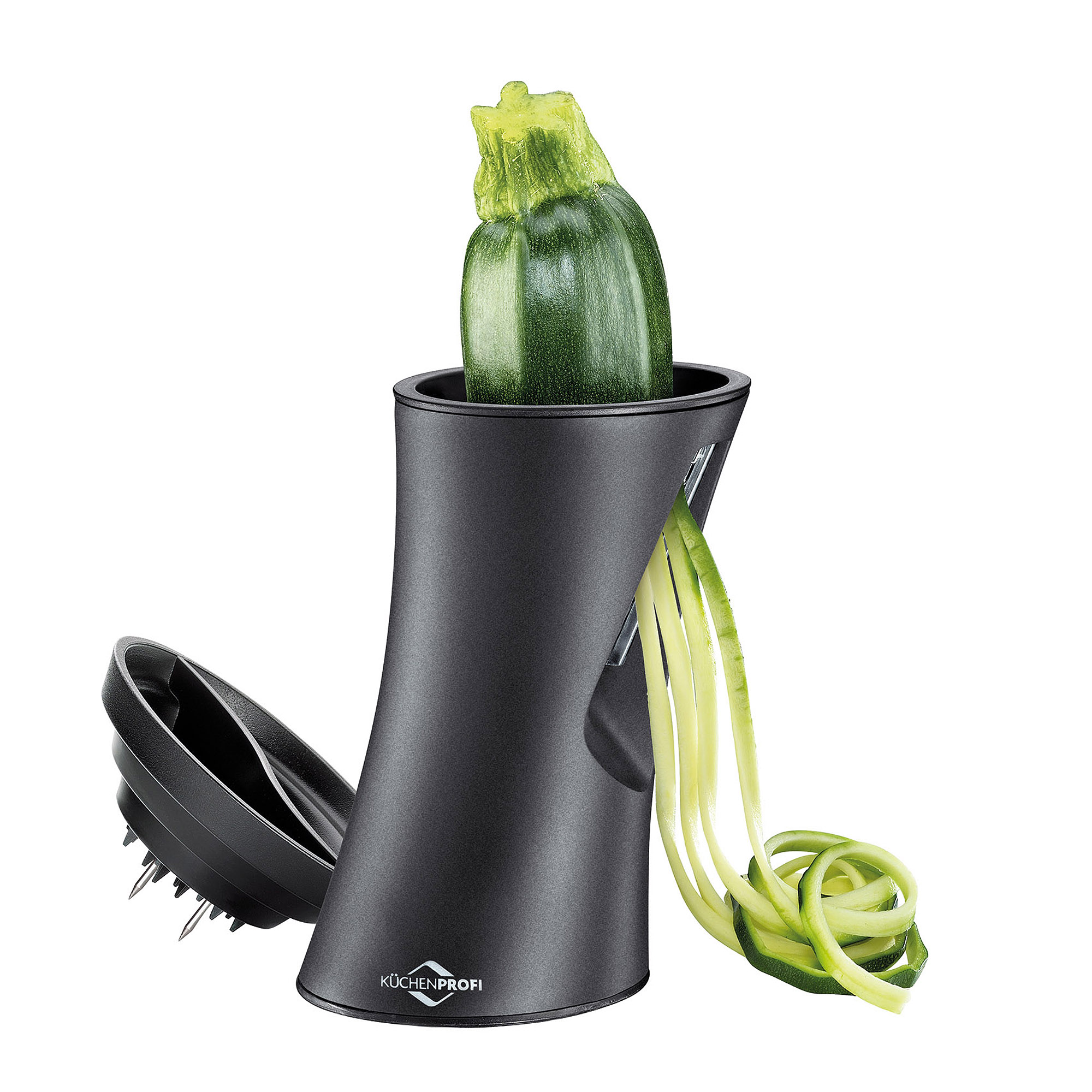 KÜCHENPROFI Spiralschneider JULIENNA mit Reinigungsbürste