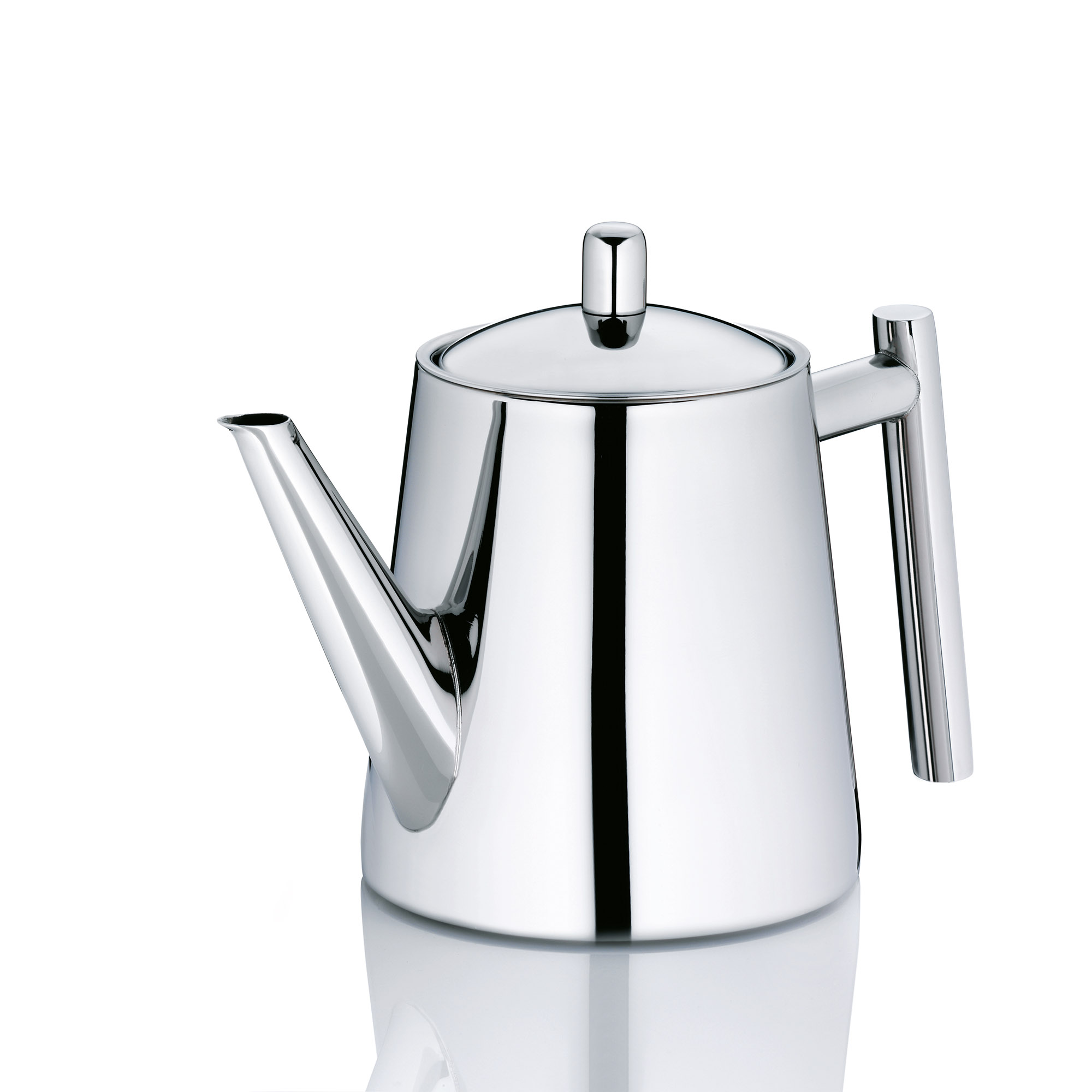 KELA Teekanne ANCONA aus Edelstahl mit Siebeinsatz 0,9 Liter