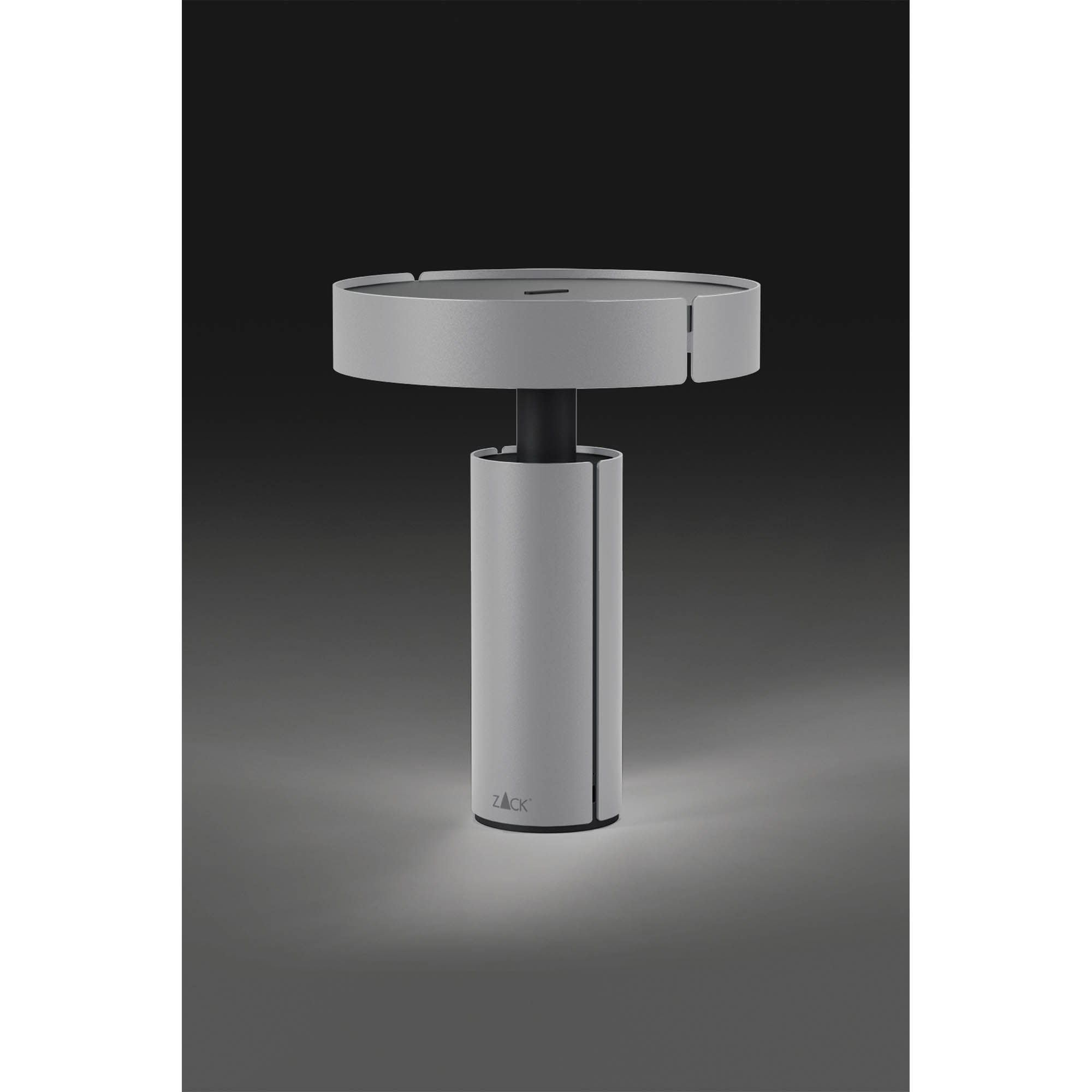 ZACK LED-Tischleuchte YARO 25,7 cm für Innen- und Außenbereich grau