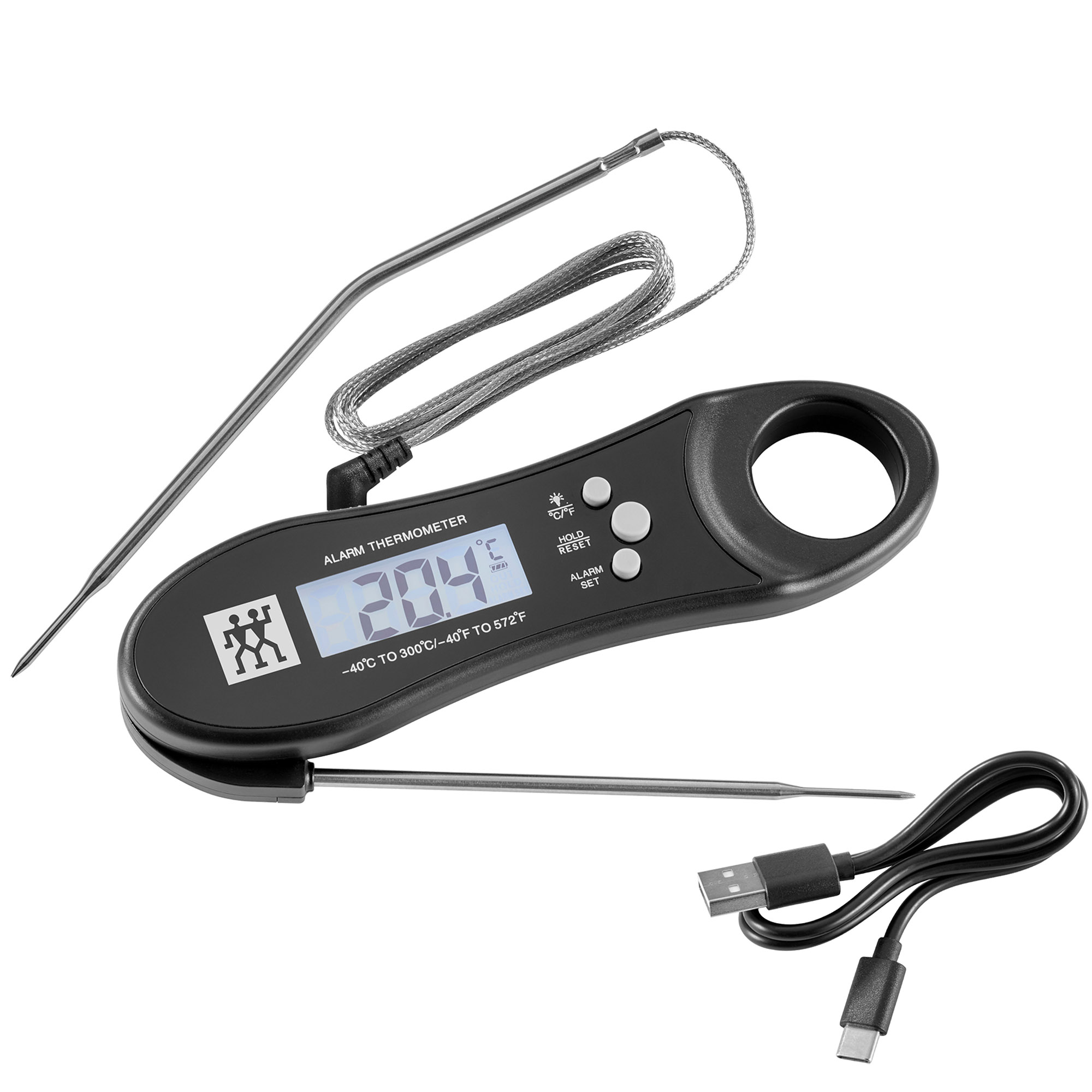 ZWILLING Digitales Grillthermometer Bratenthermometer BBQ+