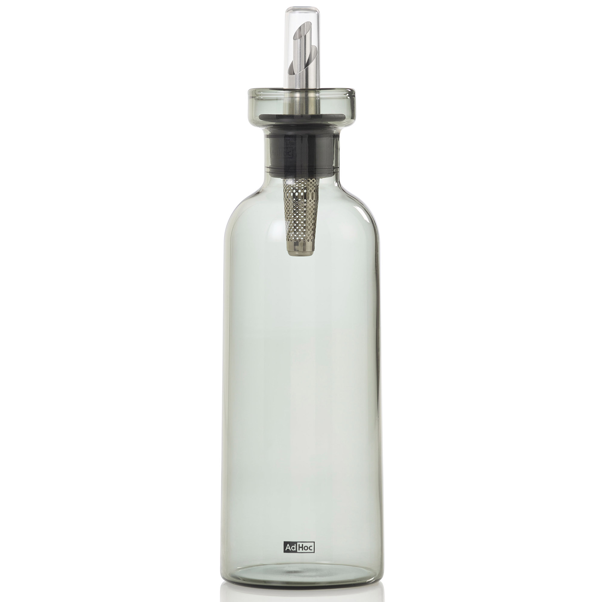 AdHoc Ölspender Essigspender AROMA POUR grey tropffreies Ausgießen 500 ml