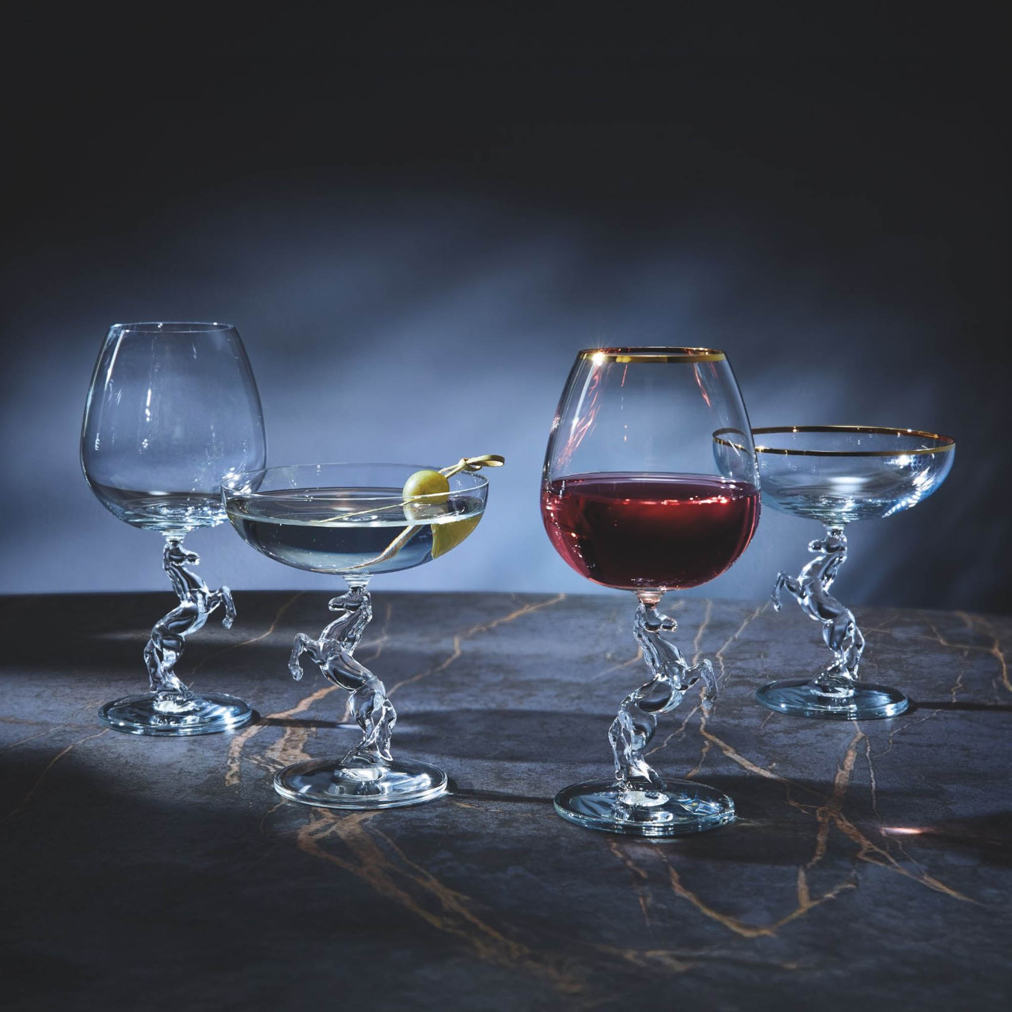 RITZENHOFF Champagnerglas Champagnerschale Sektglas REITKRISTALL 230 ml