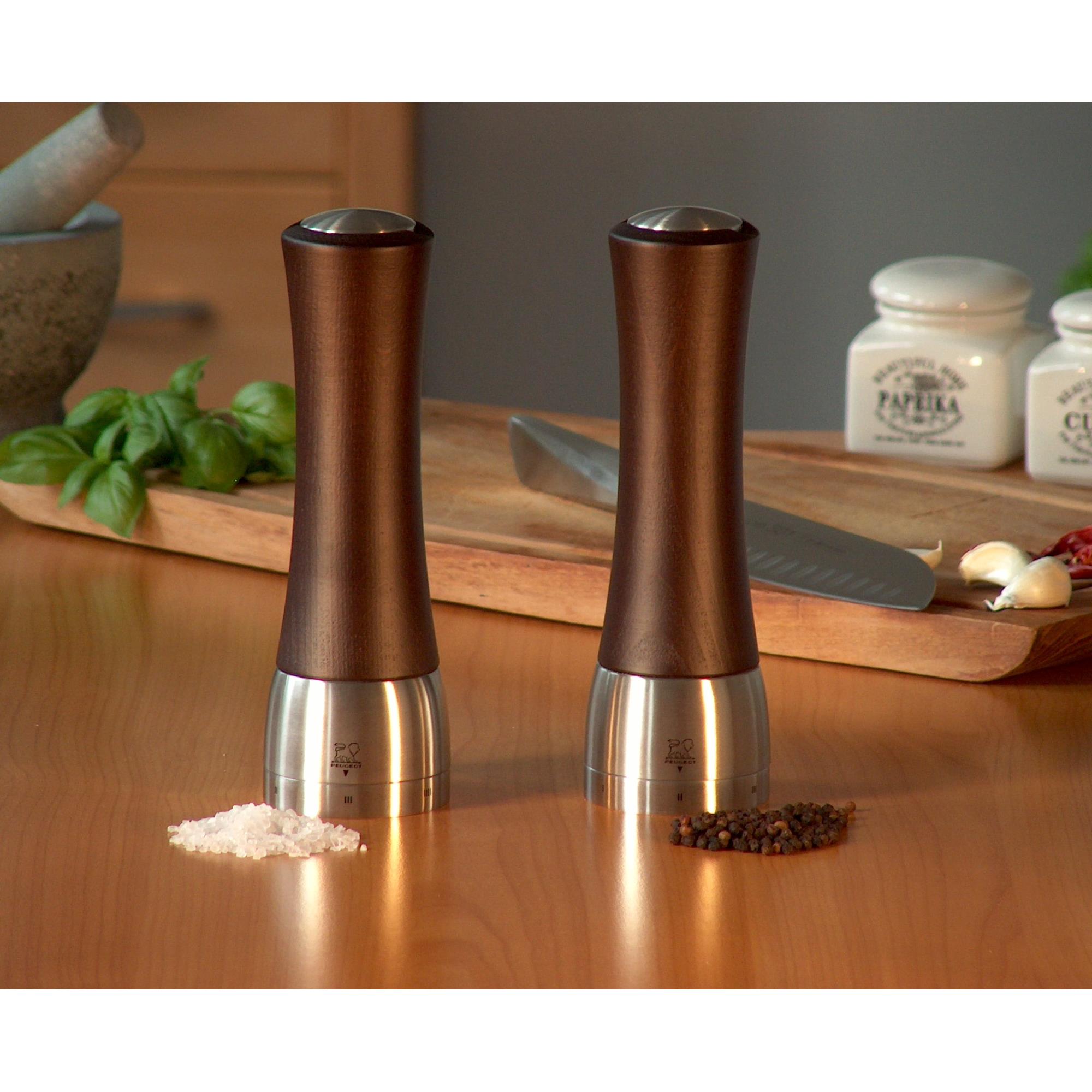 PEUGEOT Pfeffermühle DAMAN 21 cm Edelstahl Holz USelect