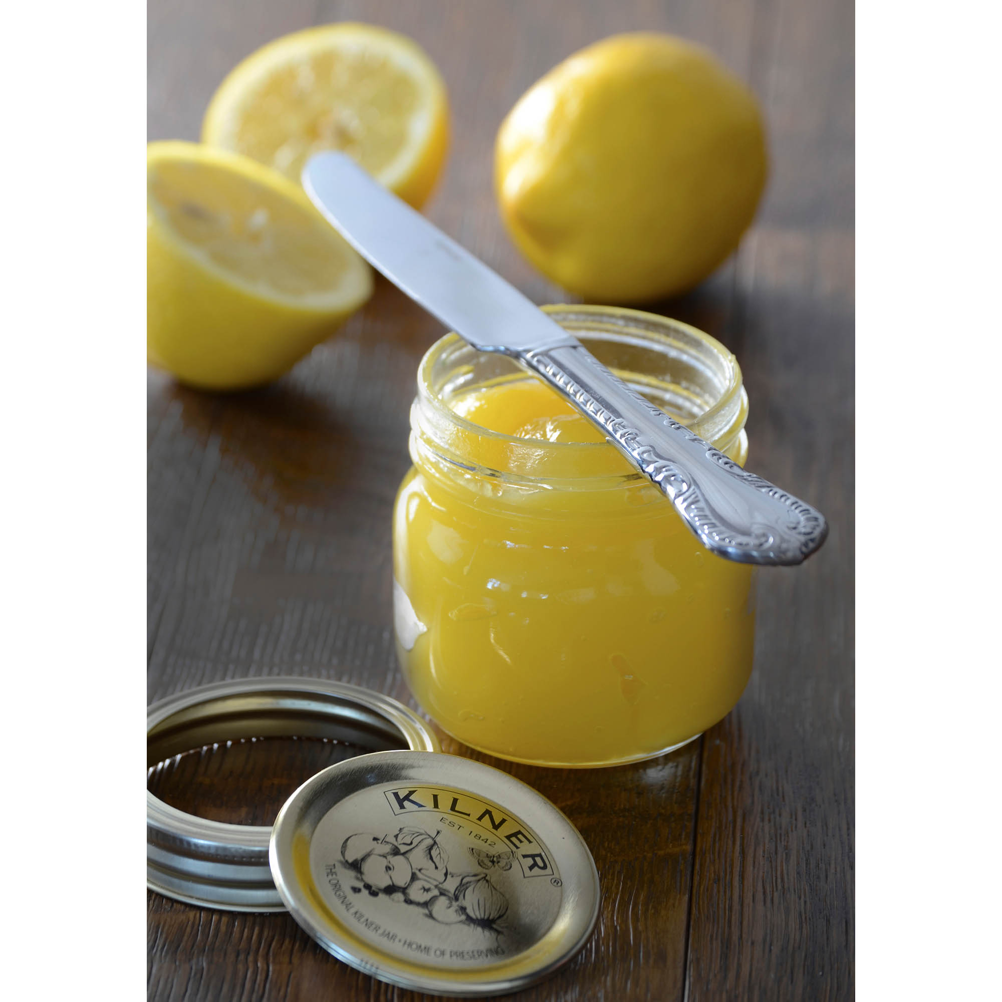 KILNER preserving jar with screw-on lid, 0.25 litre storage jar