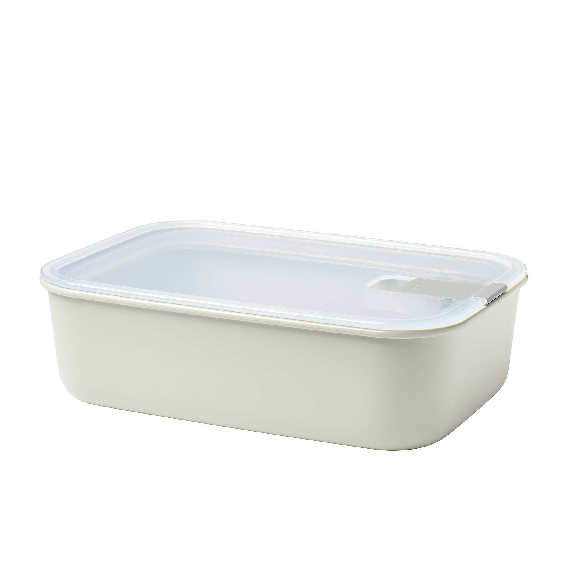 MEPAL Frischhaltedose EASY CLIP rechteckig flach 1,5 Liter nordic white