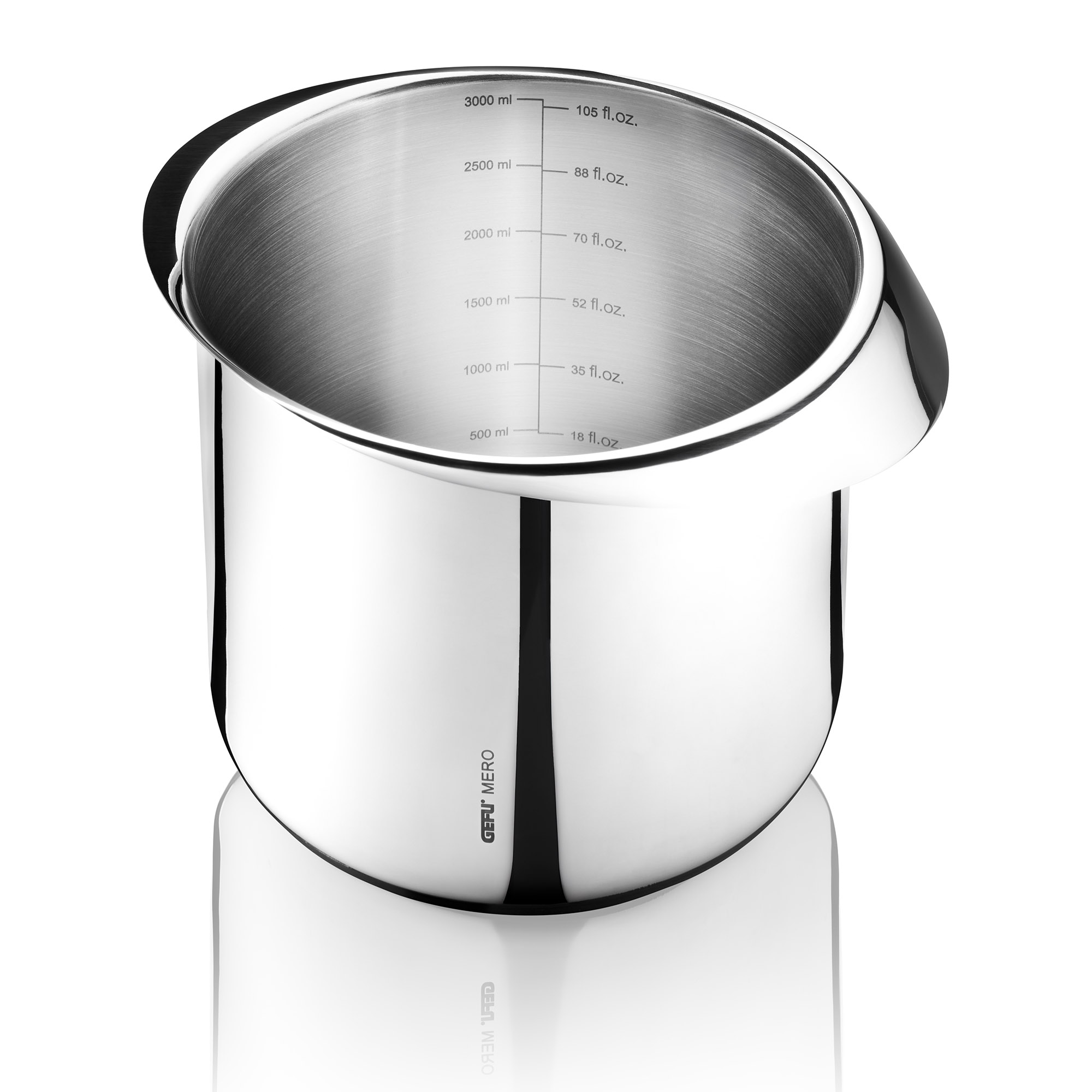 GEFU Rührschüssel MERO Edelstahl 3,0 Liter