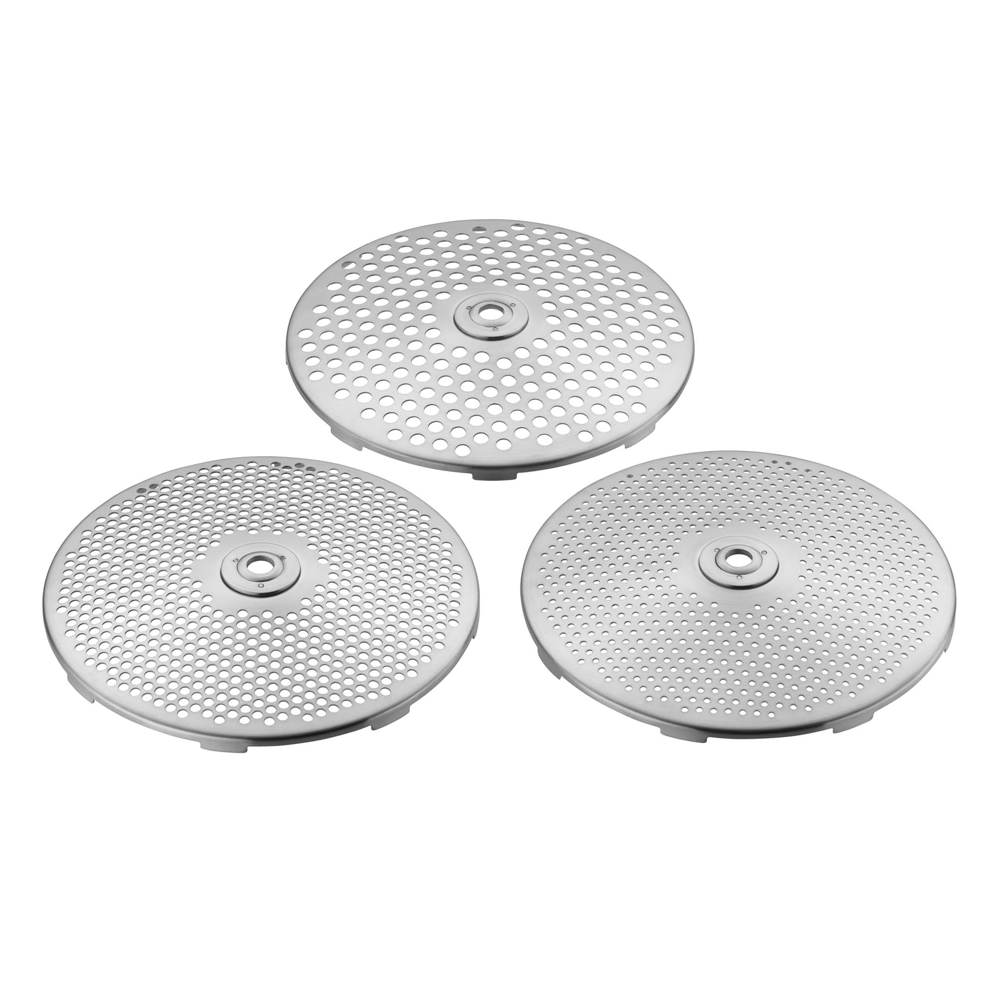 WMF Passiermühle GOURMET aus Cromargan mit 3 Scheiben 2mm, 3mm, 5mm