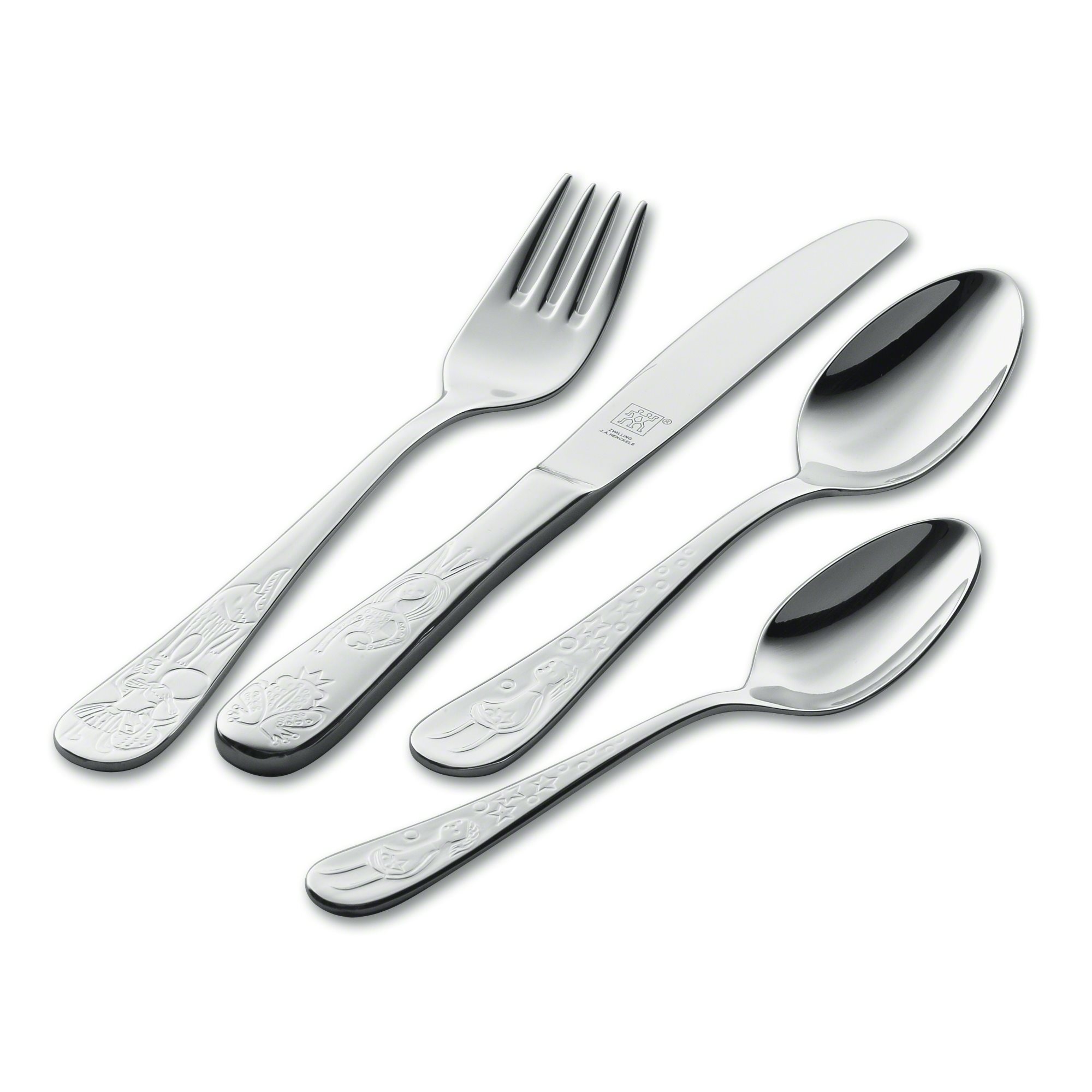 ZWILLING Twin Kids Kinderbesteck Grimm´s Märchen 4 teilig