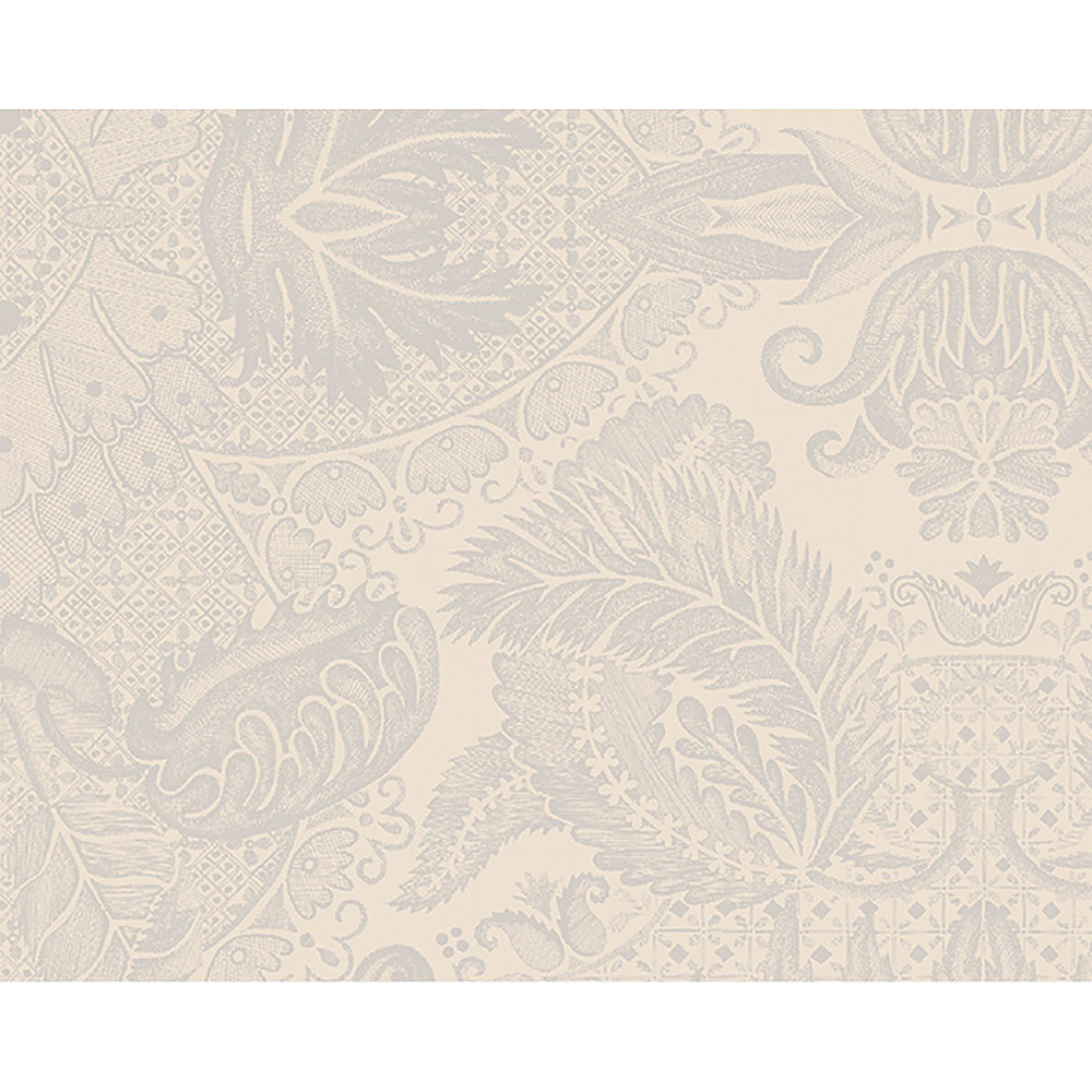 GARNIER-THIEBAUT Tischset MILLE ISAPHIRE PARCHEMIN 50 x 40 cm 100% Baumwolle