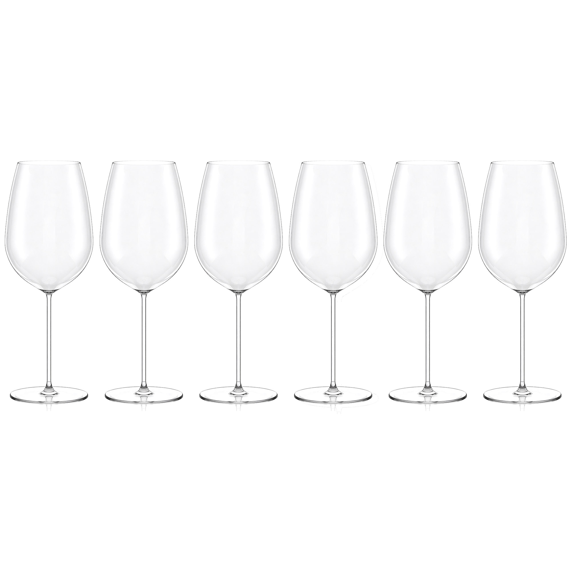 STÖLZLE LAUSITZ Serie FINO Grand Cru-Kelch Rotweinglas 6 Stück Inhalt 945 ml