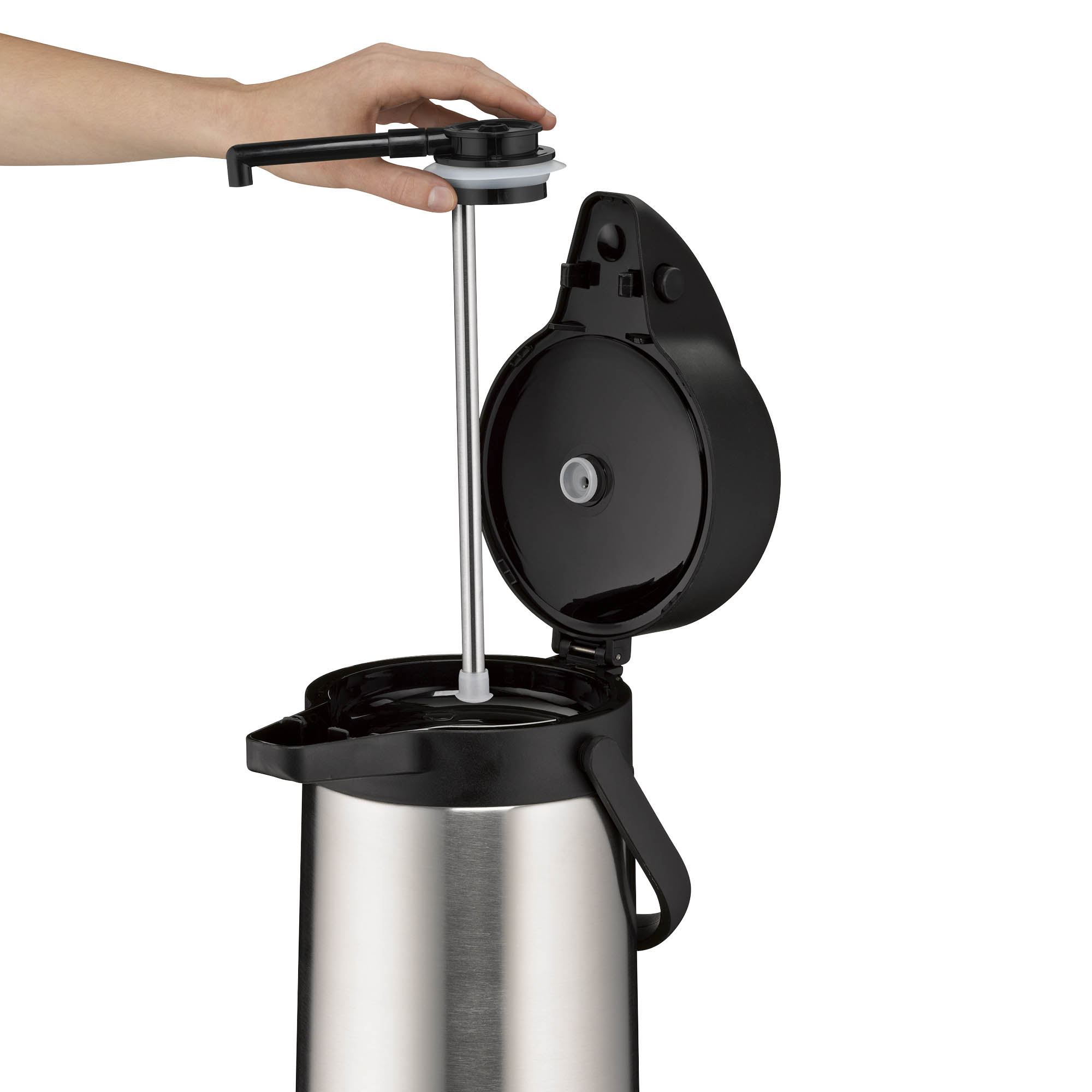 ALFI  PUMPKANNE TOP THERM 2.5-litre 20-cup stainless steel insulated beverage dispenser
