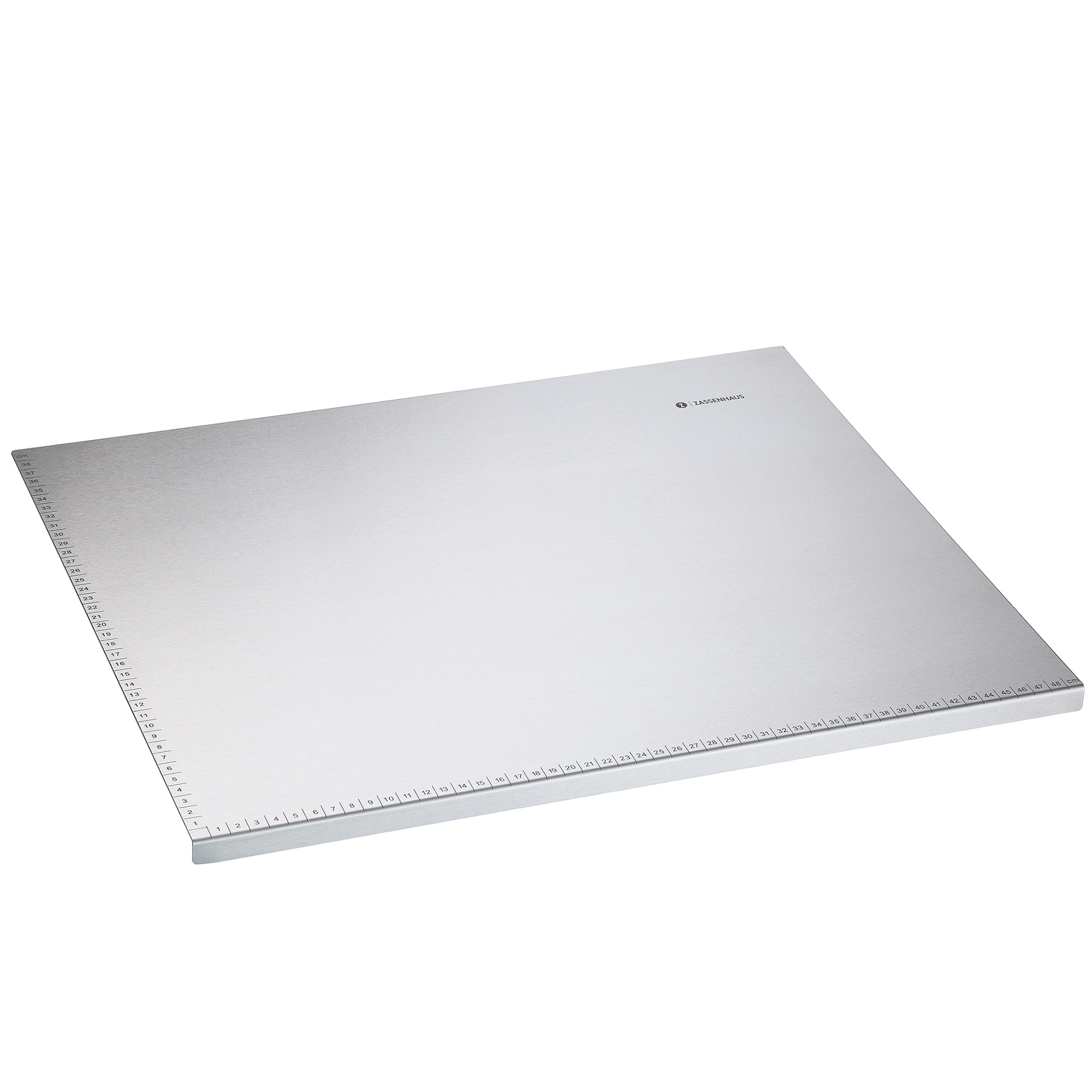 ZASSENHAUS Arbeitsplatte Herdabdeckplatte 50 x 40 cm aus Edelstahl