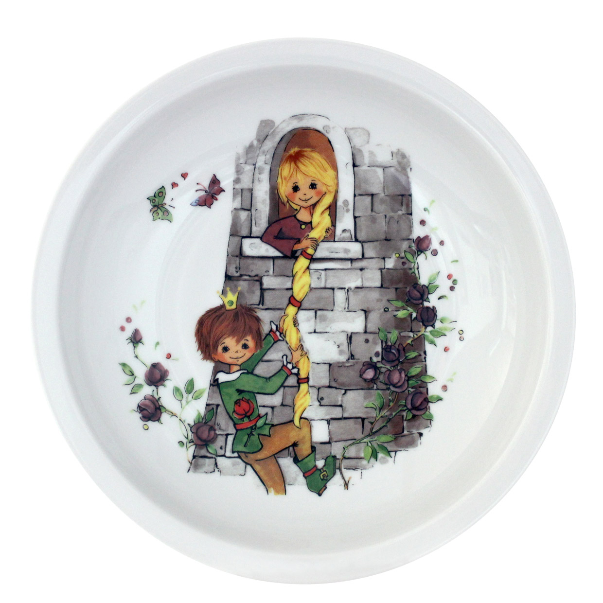 Triptis RAPUNZEL Kindergedeck 3-teilig Kinderporzellan