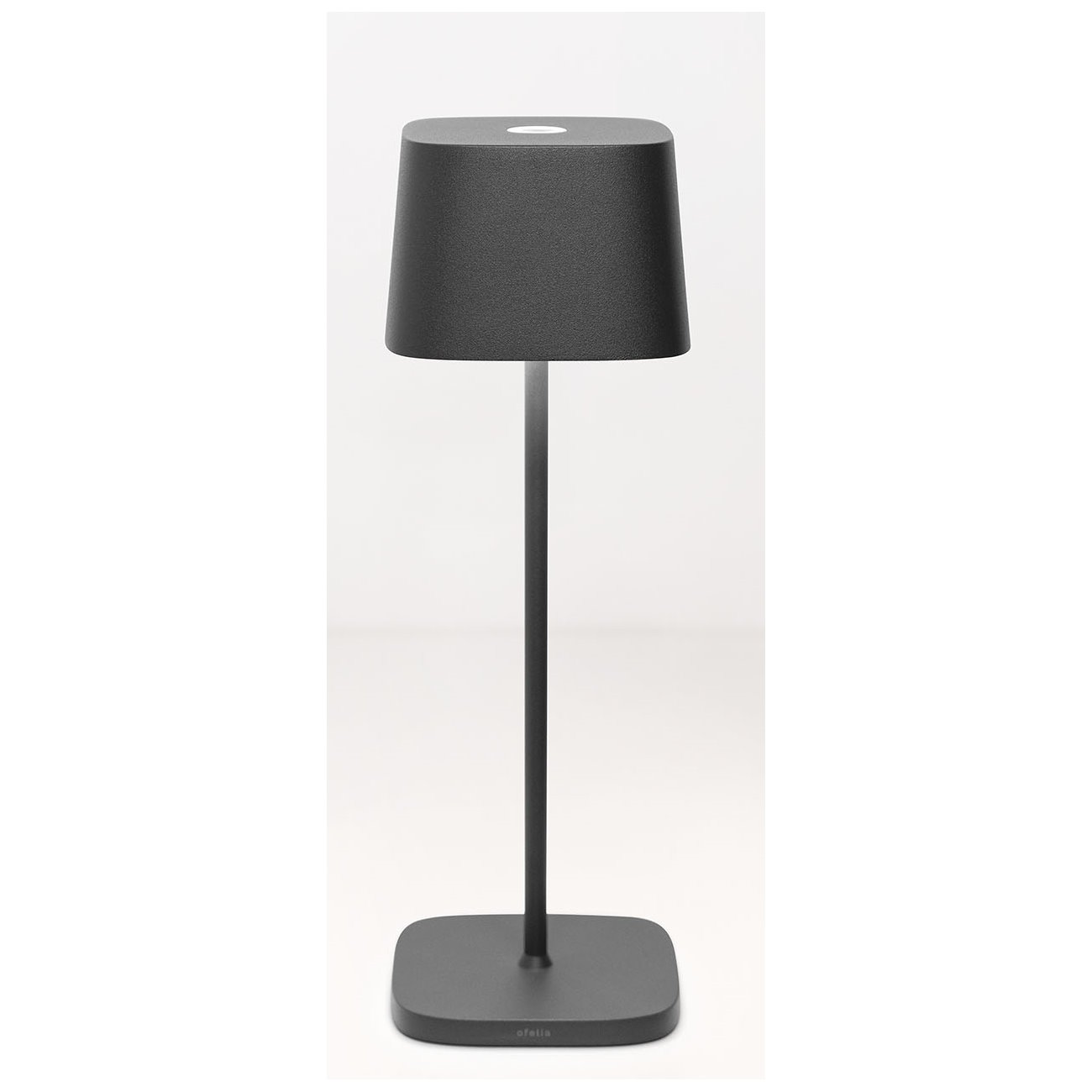 ZAFFERANO LED table lamp OFELIA PRO 29 cm Dark grey