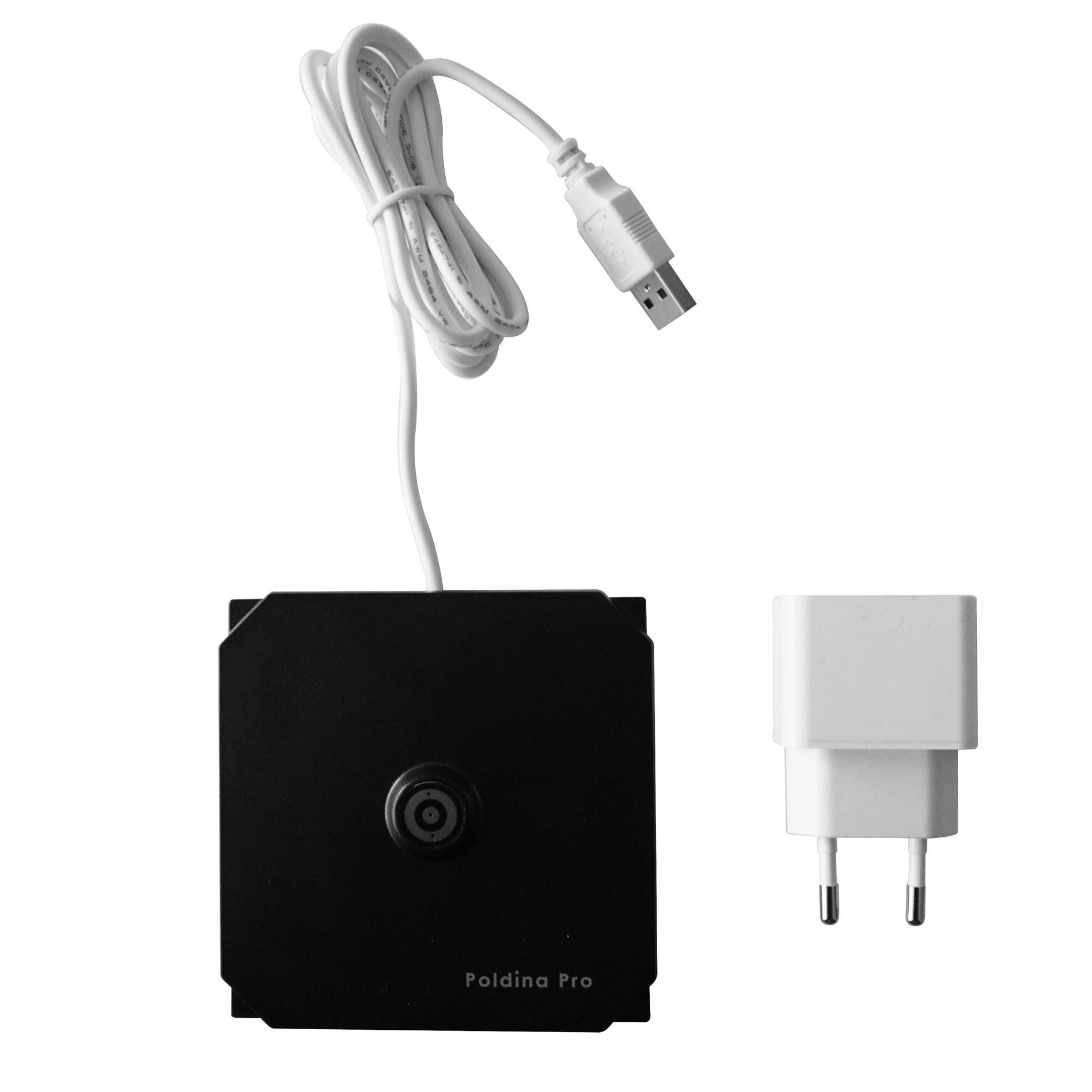 ZAFFERANO LED table lamp POLDINA PRO 38 cm Dark grey