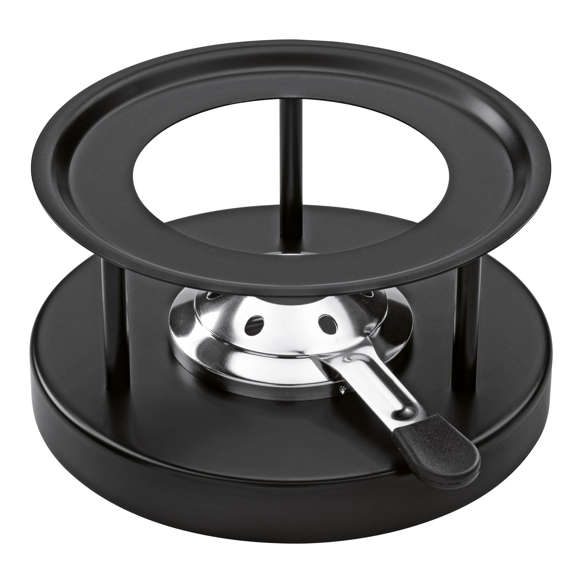 KUHN RIKON Käsefondue-Set Gusseisen 24 cm rot INDUKTION Fondue