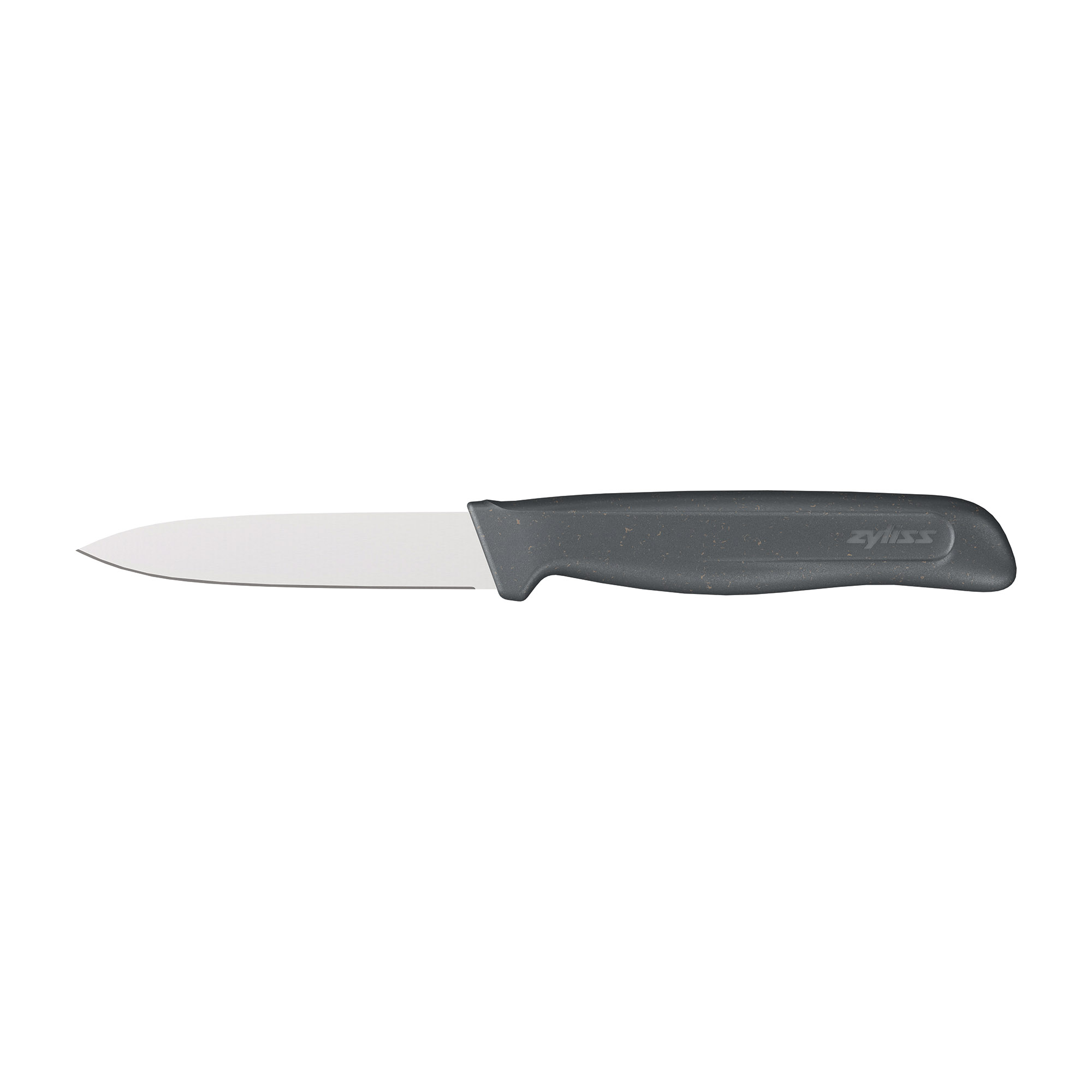 ZYLISS Rüstmesser 9 cm Klingenlänge, Griff aus Weizenstroh-Kunststoff