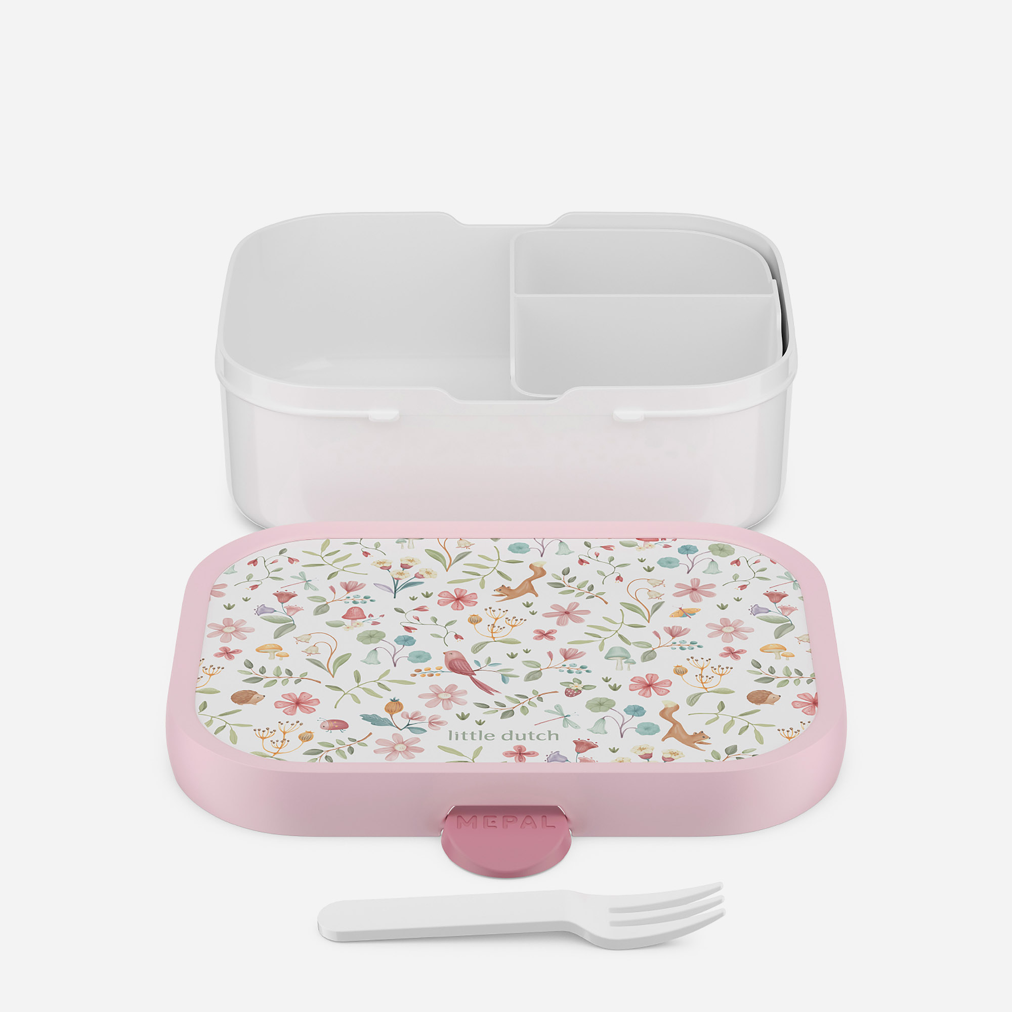 MEPAL Brotdose mit Bento-Einsatz CAMPUS 0,75 Liter LITTLE DUTCH Fairy Wonders