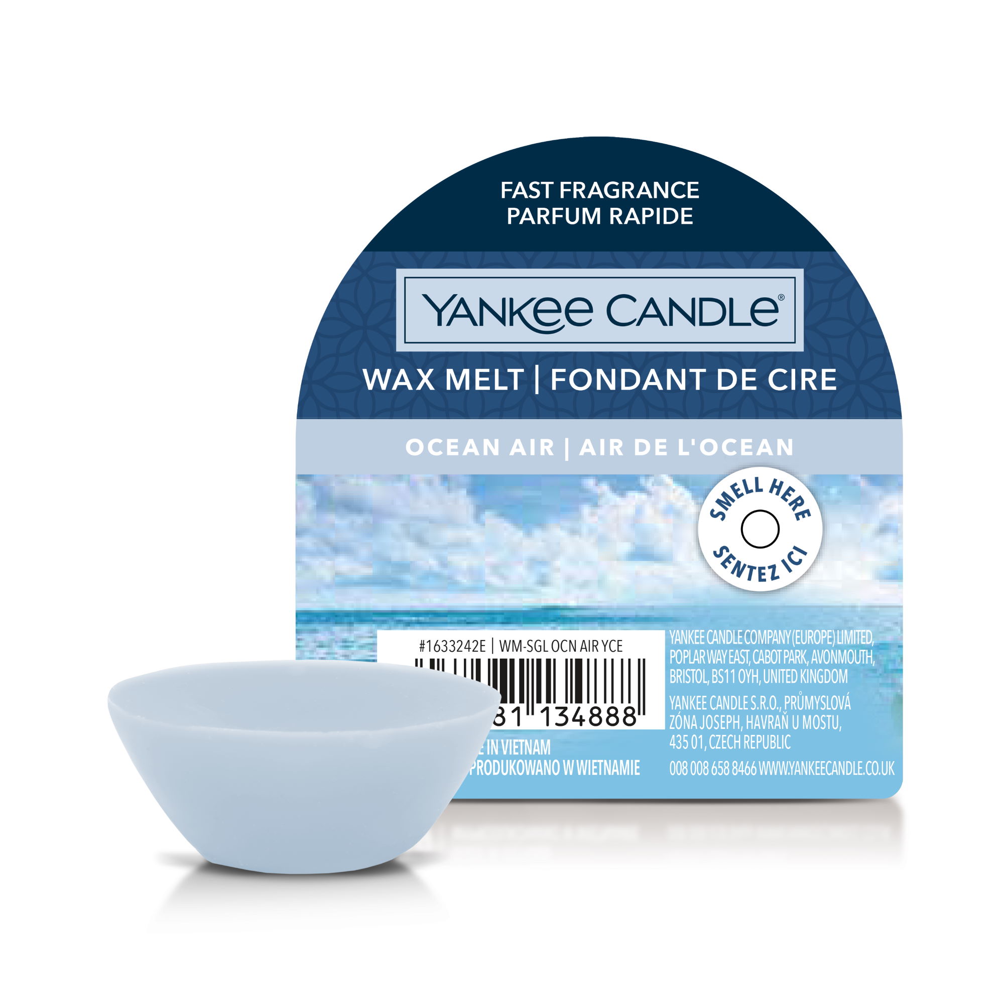 YANKEE CANDLE Wax Melt CLEAN COTTON 22 g Duftwachs