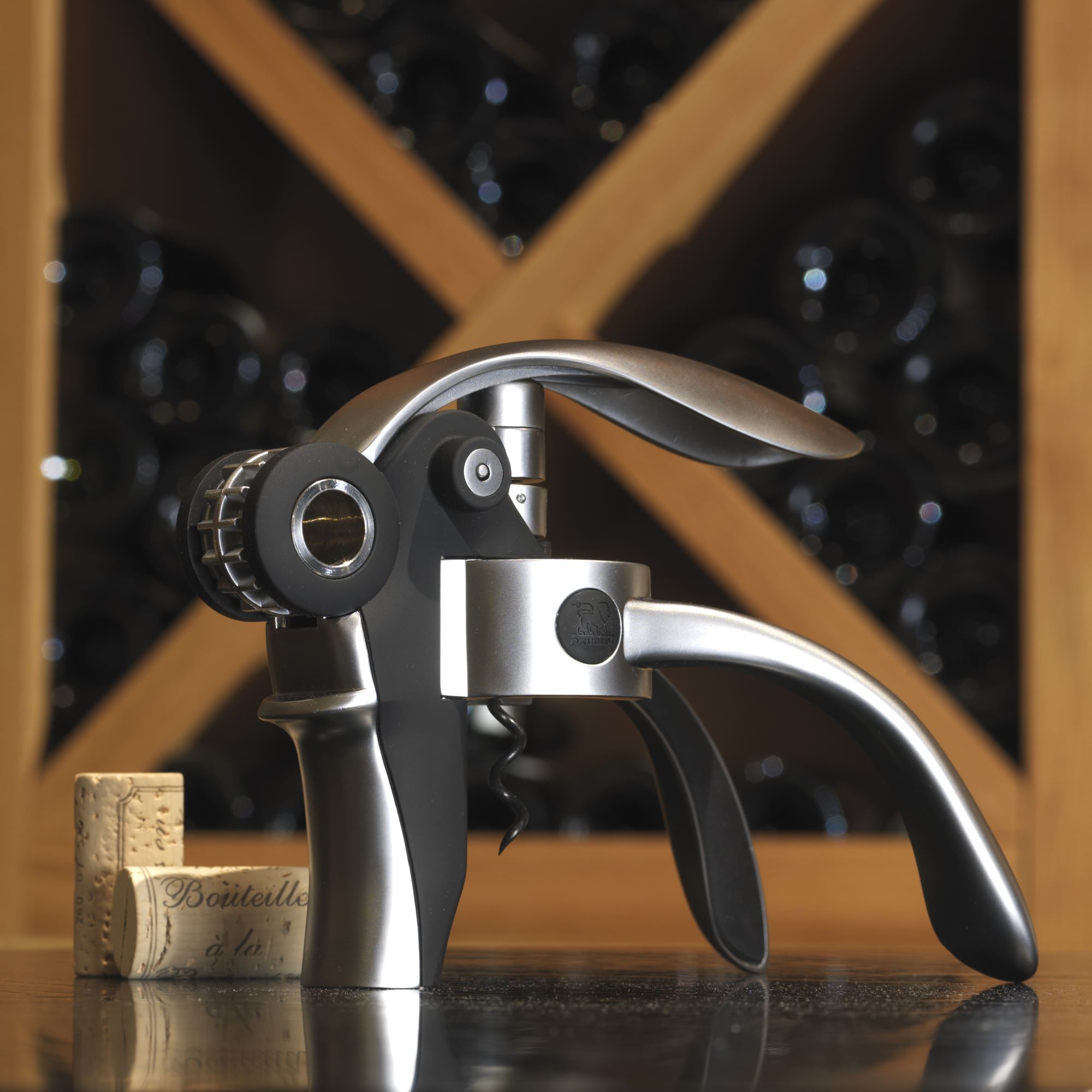 PEUGEOT Automatik Korkenzieher BALTAZ schwarz