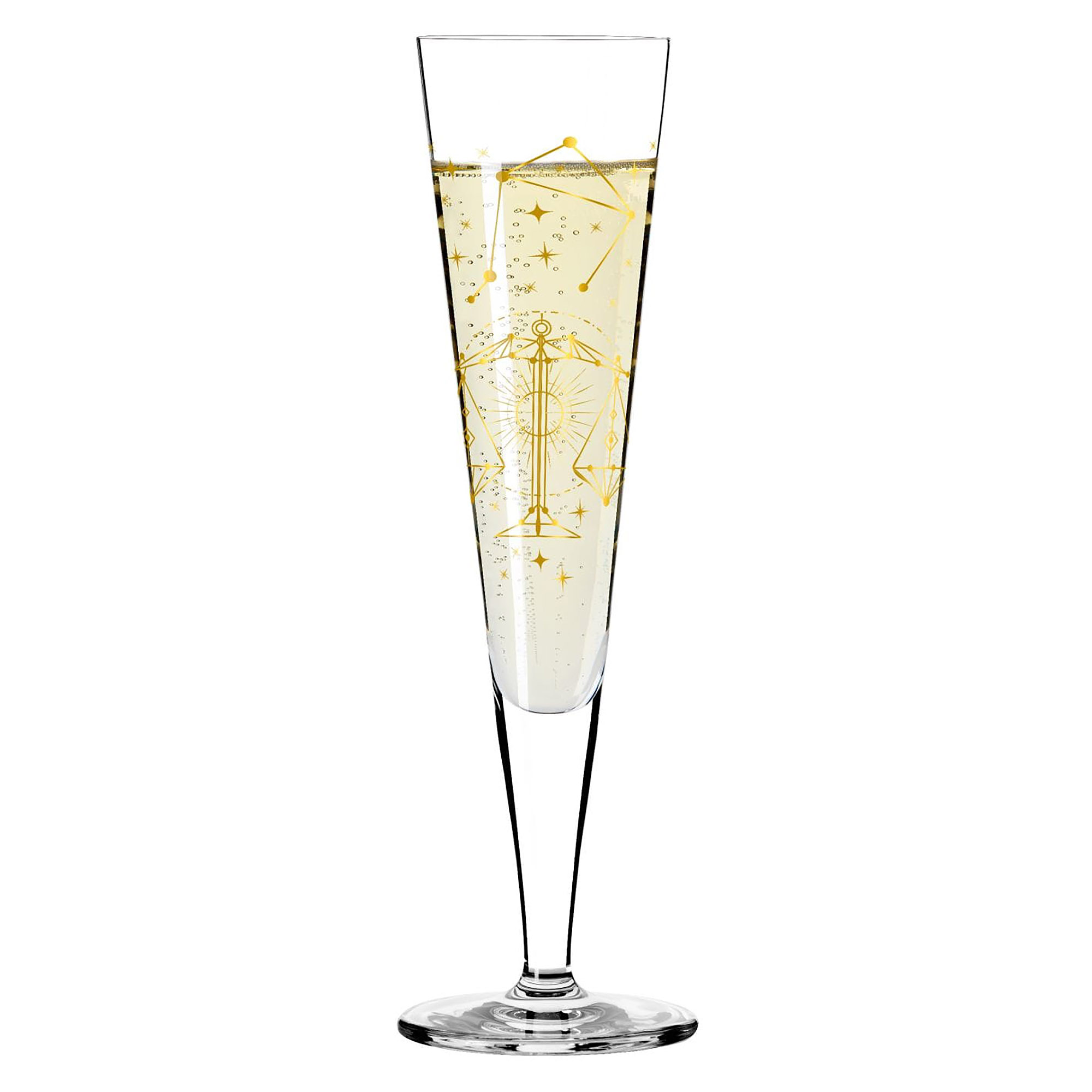 RITZENHOFF Champagnerglas ASTRO # 7 - Waage Inhalt 205 ml