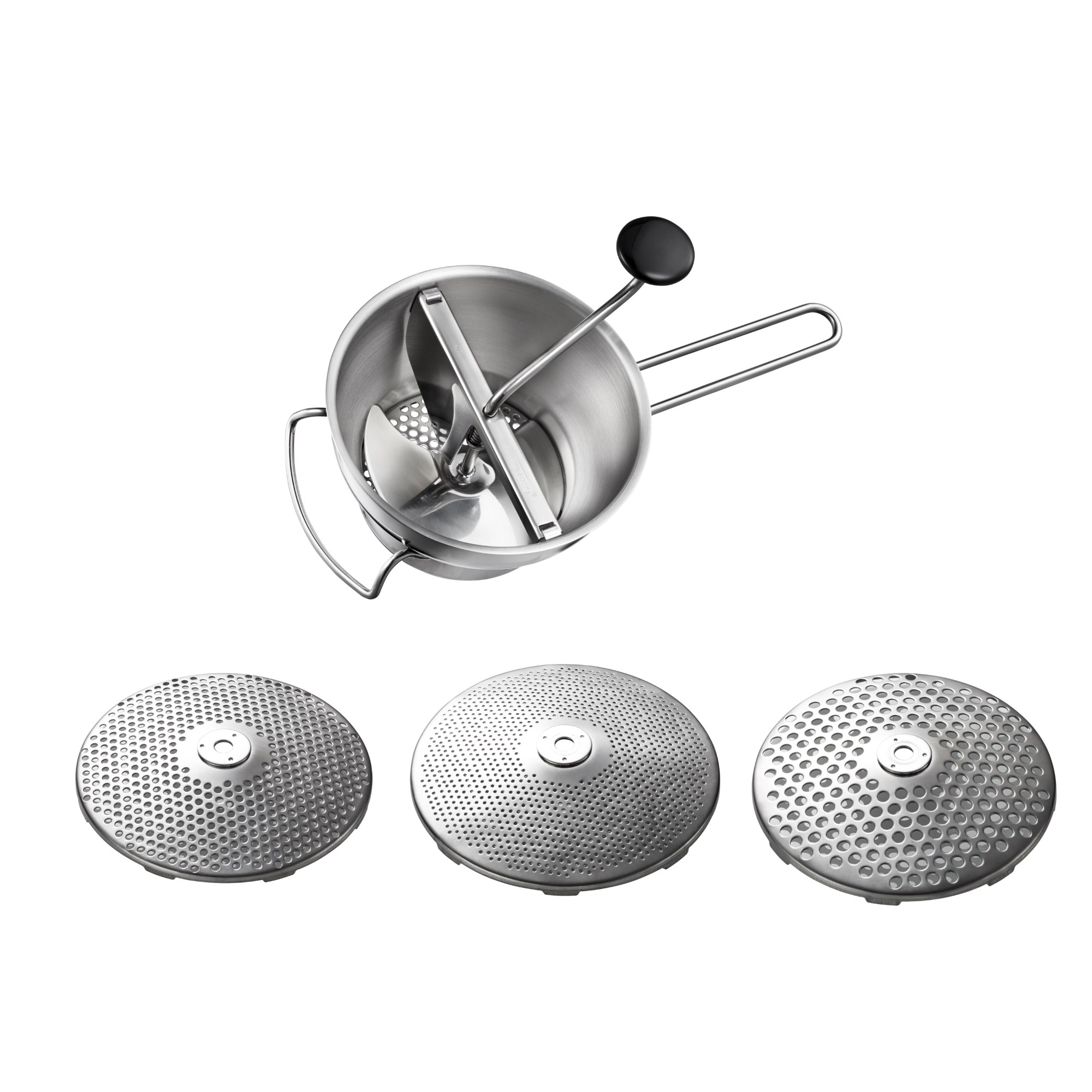 GEFU Passiermühle FLOTTE LOTTE Multifunktional mit 3 Scheiben