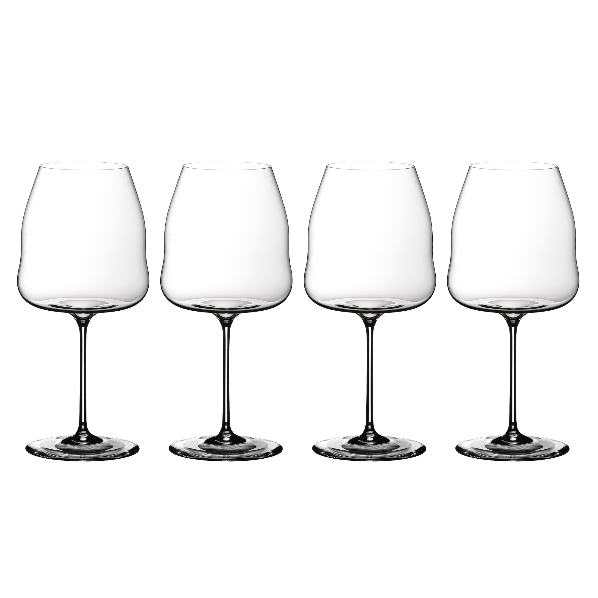RIEDEL Serie WINEWINGS 4er-Vorteils-Set Rotweinglas Pinot Noir/Nebbiolo 950 ml