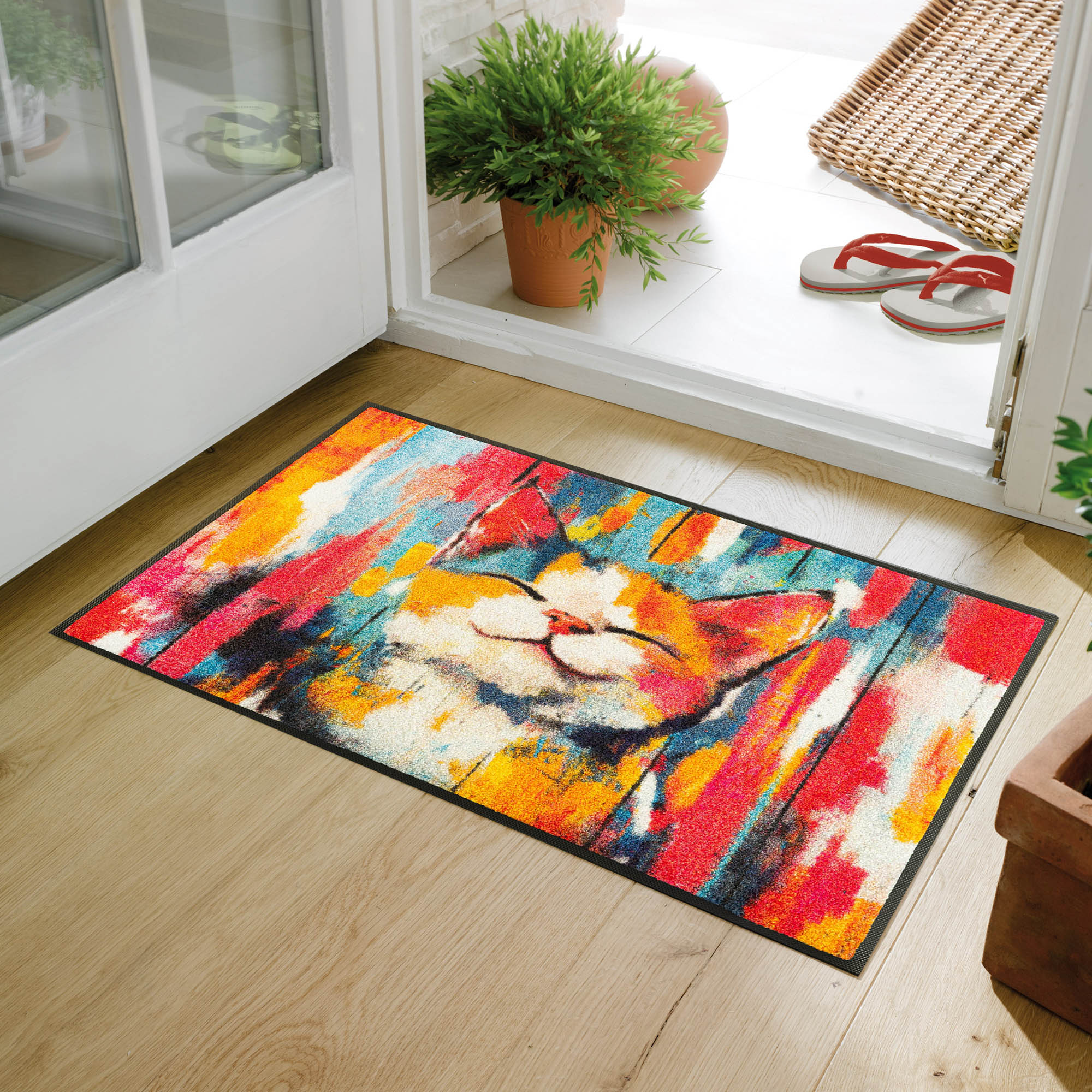 WASH + DRY Fußmatte 50 x 75 cm Motiv TALLULAH