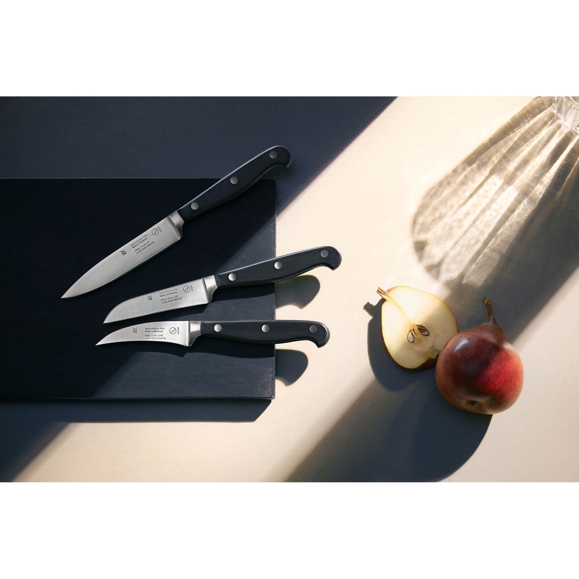WMF Messer-Set SPITZENKLASSE Plus FRUIT & VEGGIE 3-teilig Performance Cut