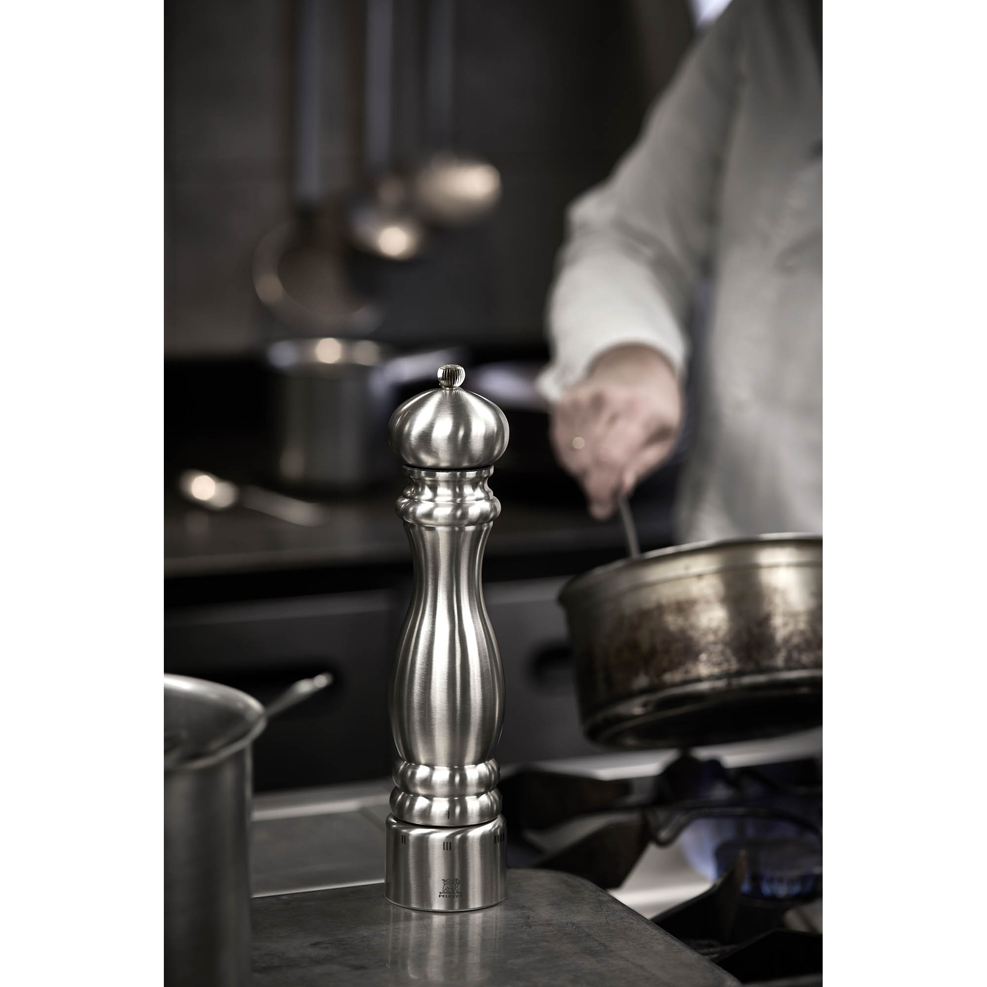 PEUGEOT Pfeffermühle PARIS CHEF 22 cm Edelstahl U'Select