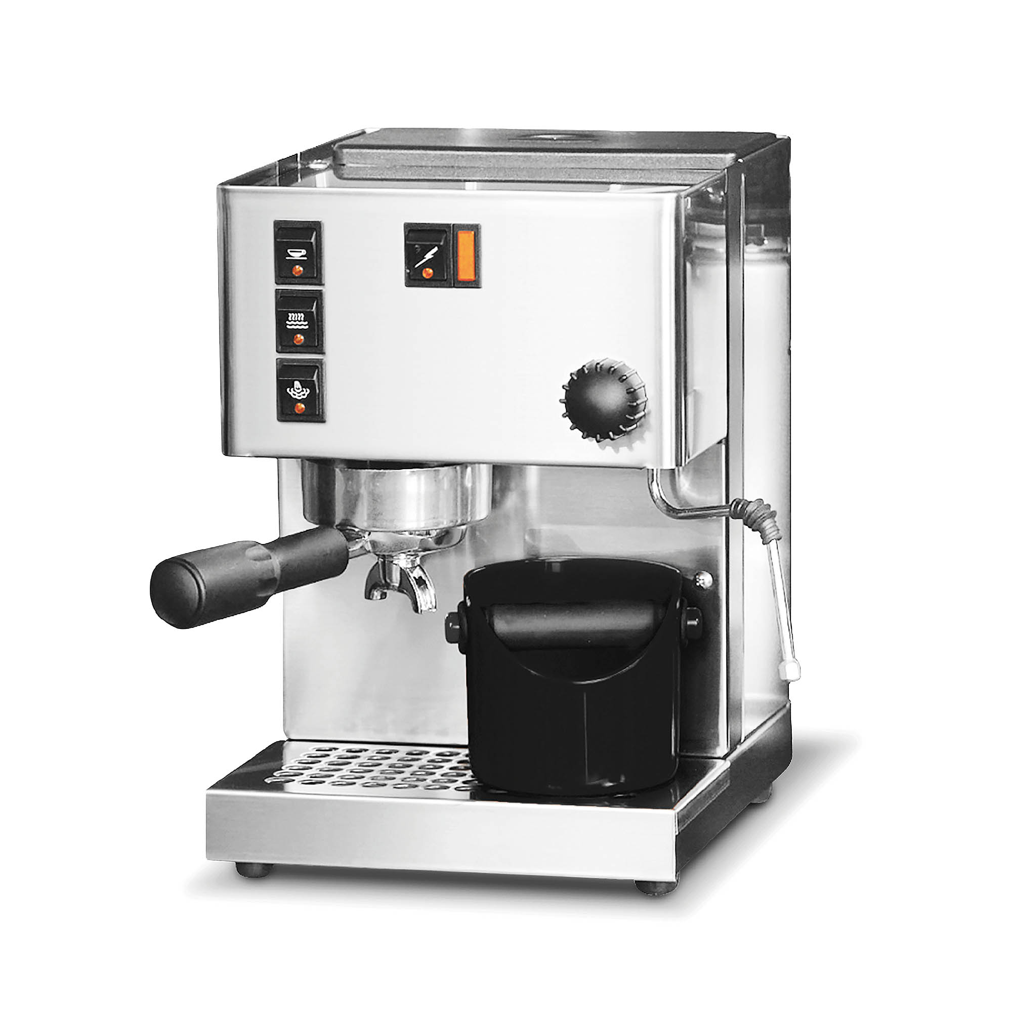 DREAMFARM tapping container for portafilter GRINDENSTEIN black