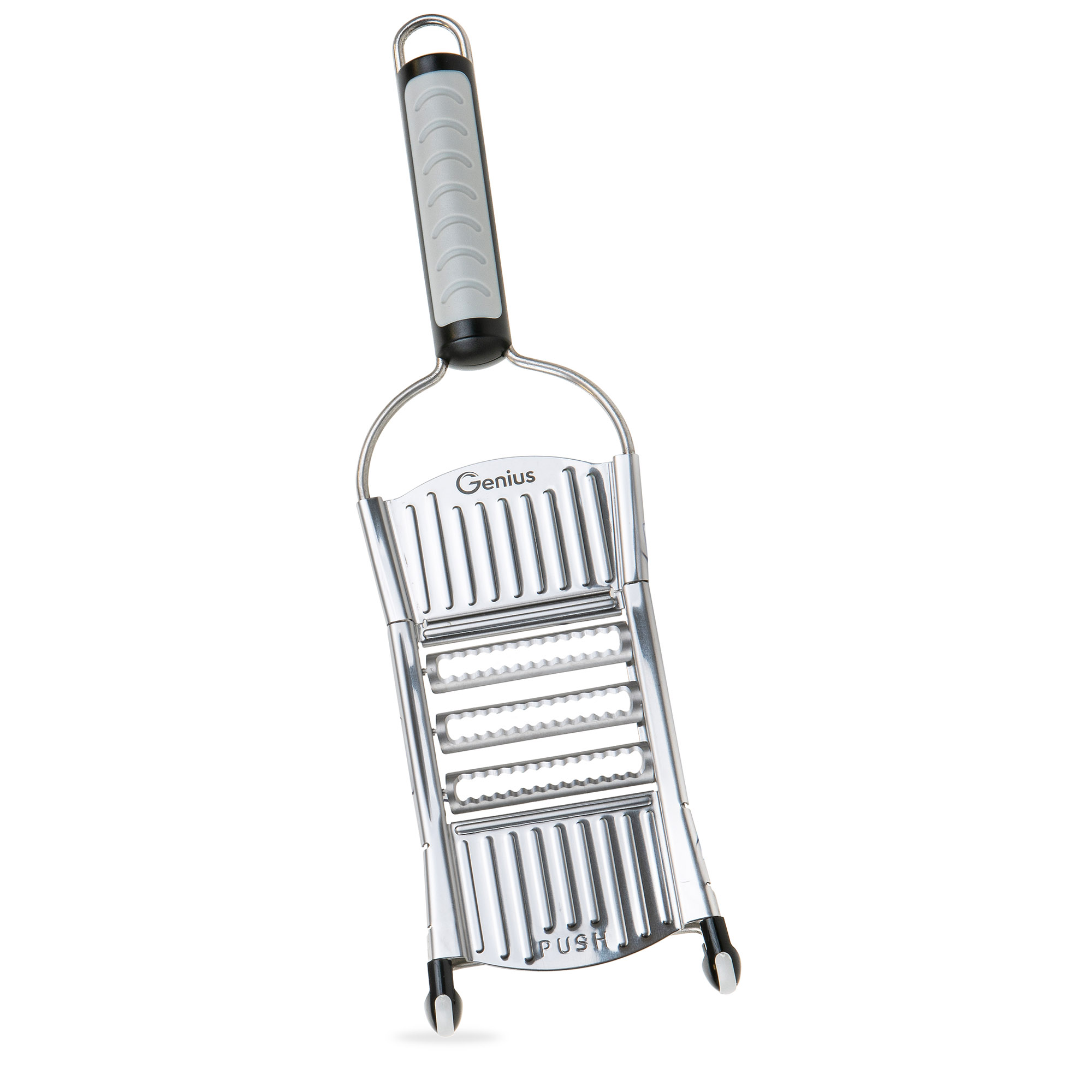 GENIUS Nicer Dicer Speed Set 10-teilig Multifunktionaler Hobel Edelstahl