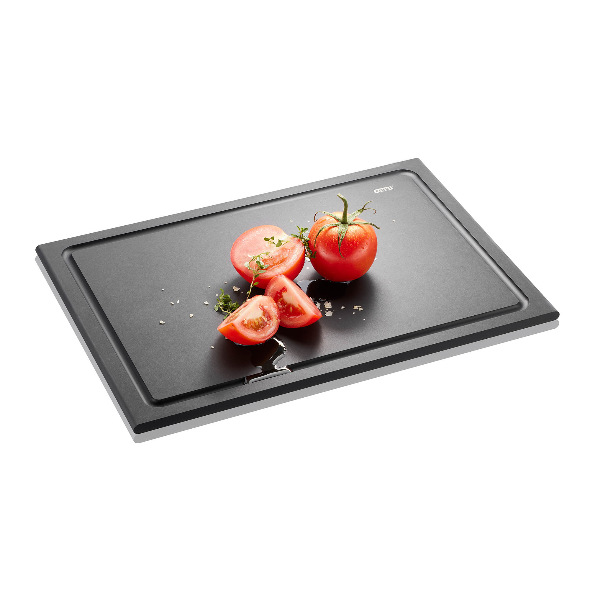 GEFU Schneidebrett SLIZE mittel 37 x 25 cm mit Saftrille