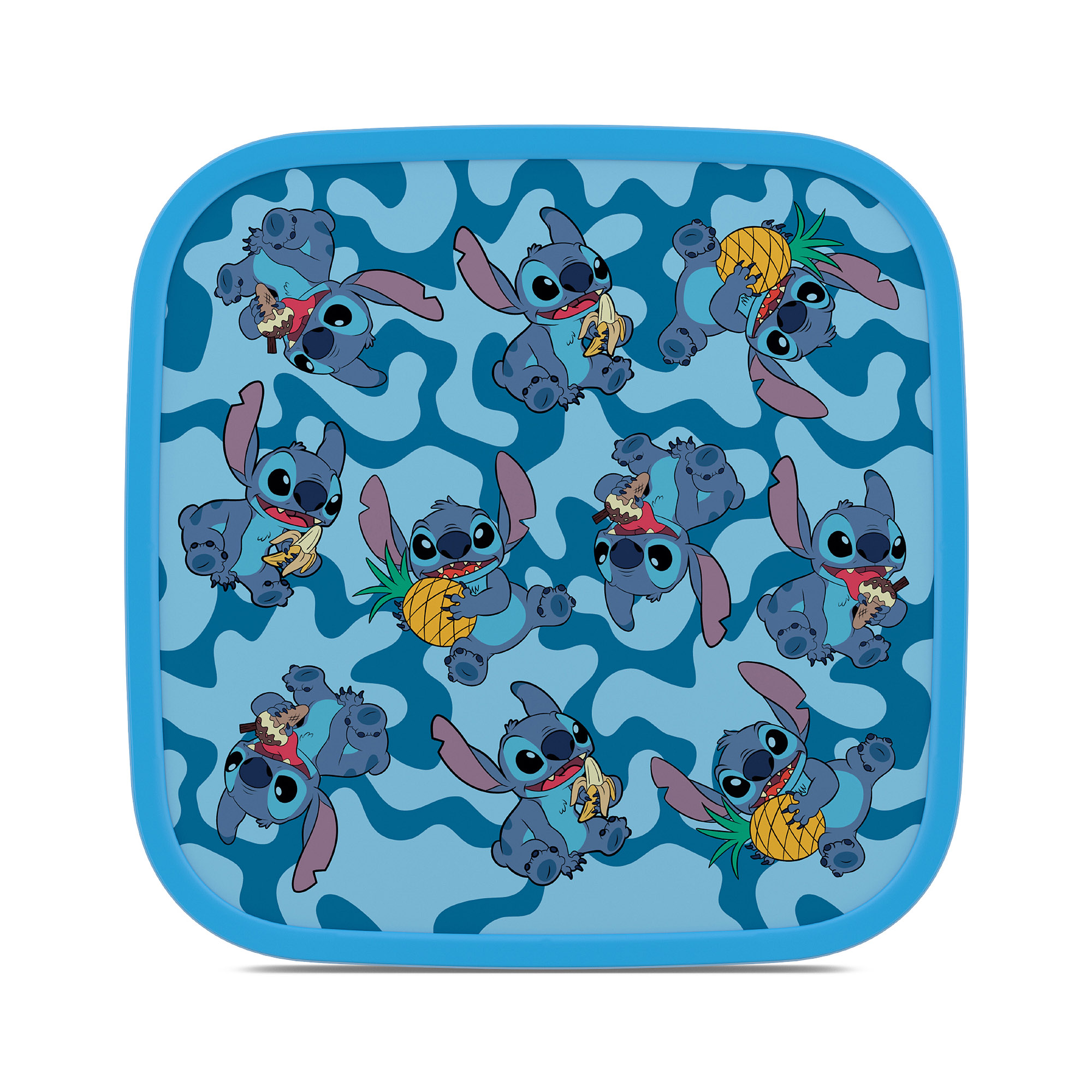 MEPAL CAMPUS Large Lunch Box with 2 Bento Inserts, 1.3 litres, Stitch design