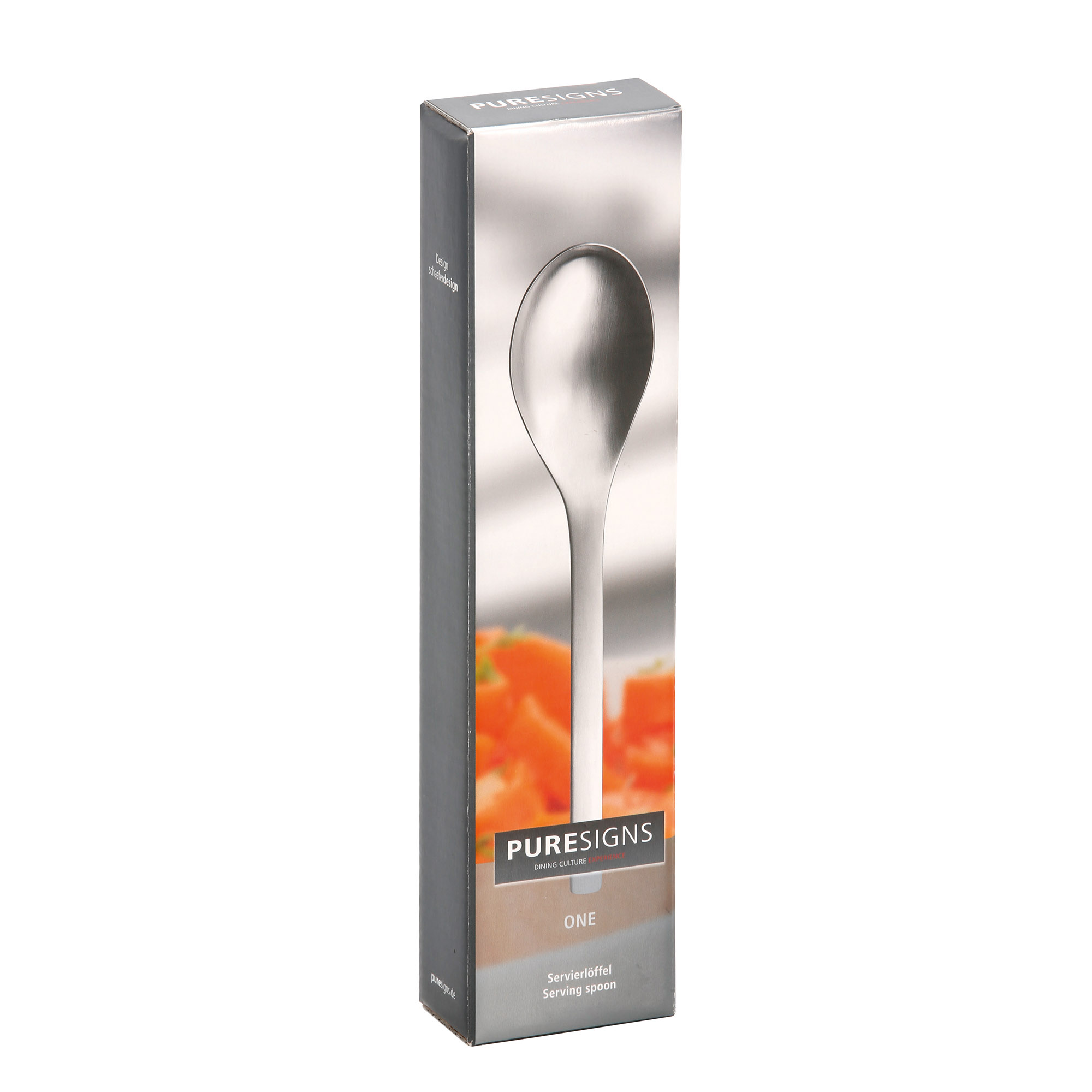 PURESIGNS Servierlöffel ONE Extra mattiert