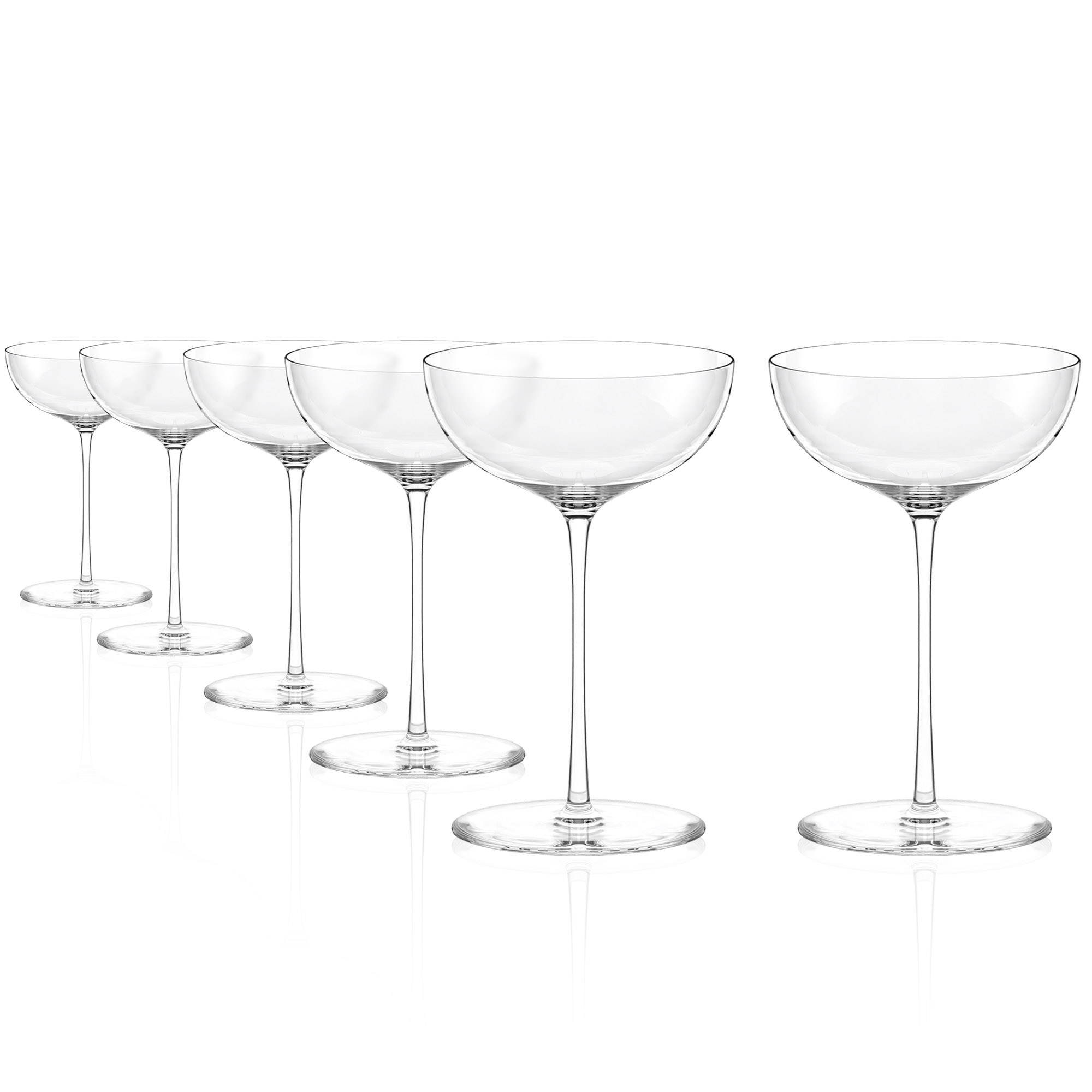 STÖLZLE LAUSITZ Bar-Serie KYOTO Cocktailglas Cocktailschale 6 Stück 320 ml