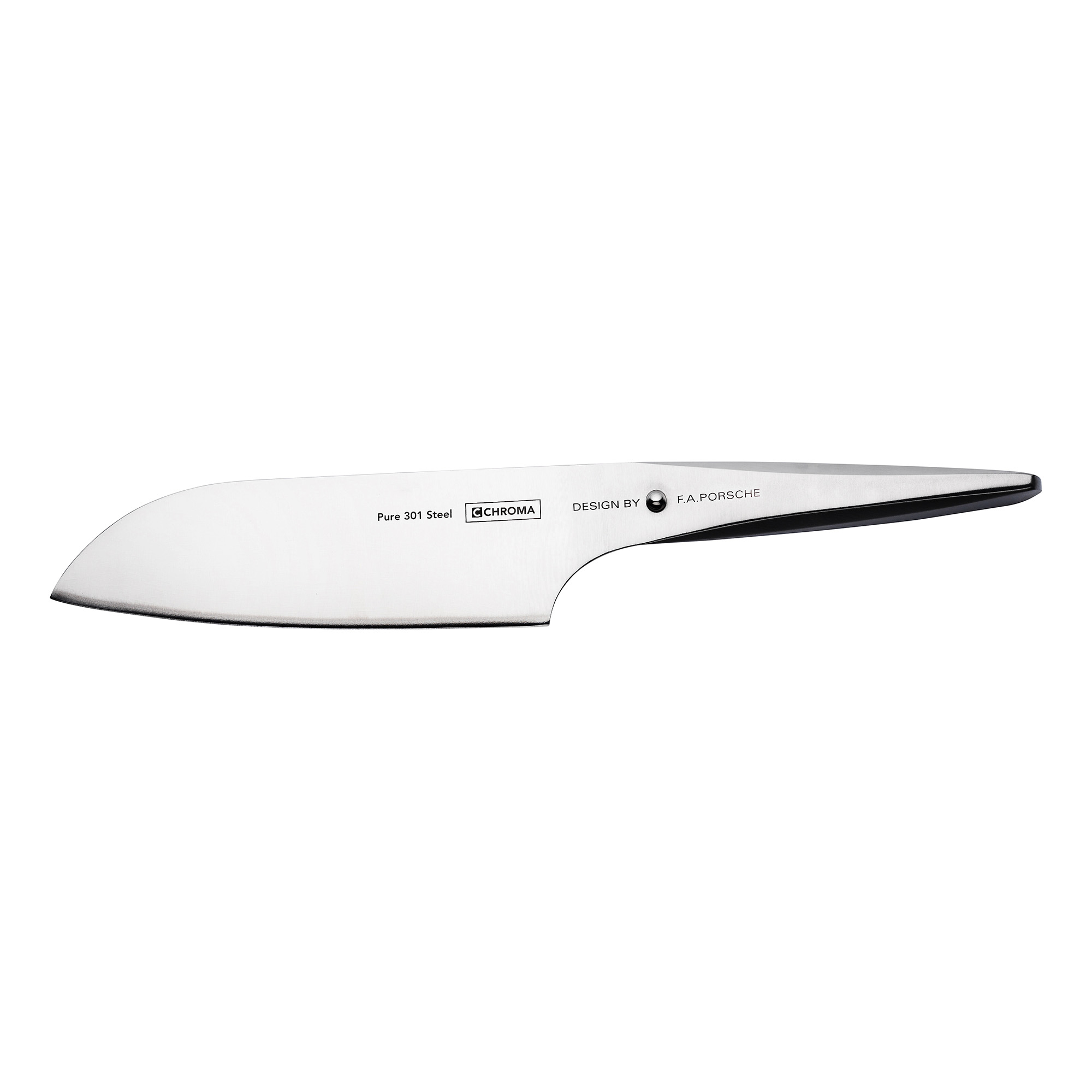 CHROMA type 301 P-02 Santokumesser 17,8 cm Designed by F.A. Porsche