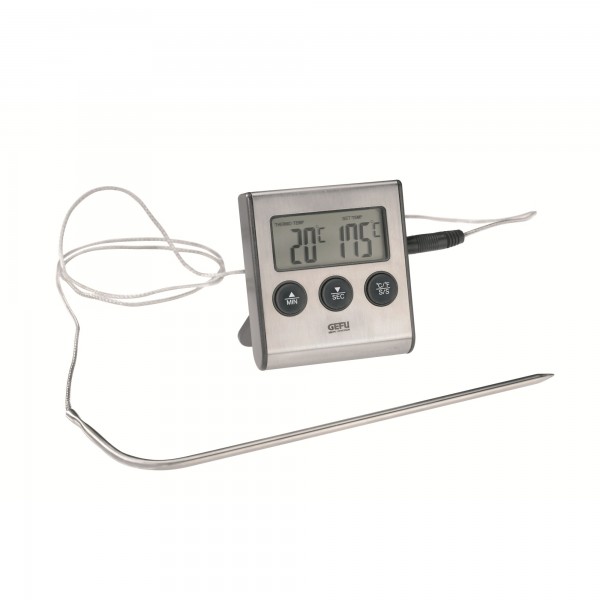 GEFU Digitales Bratenthermometer TEMPERE Backofenthermometer, Thermometer, Vorbereiten & Zubereiten, KOCHEN & BACKEN
